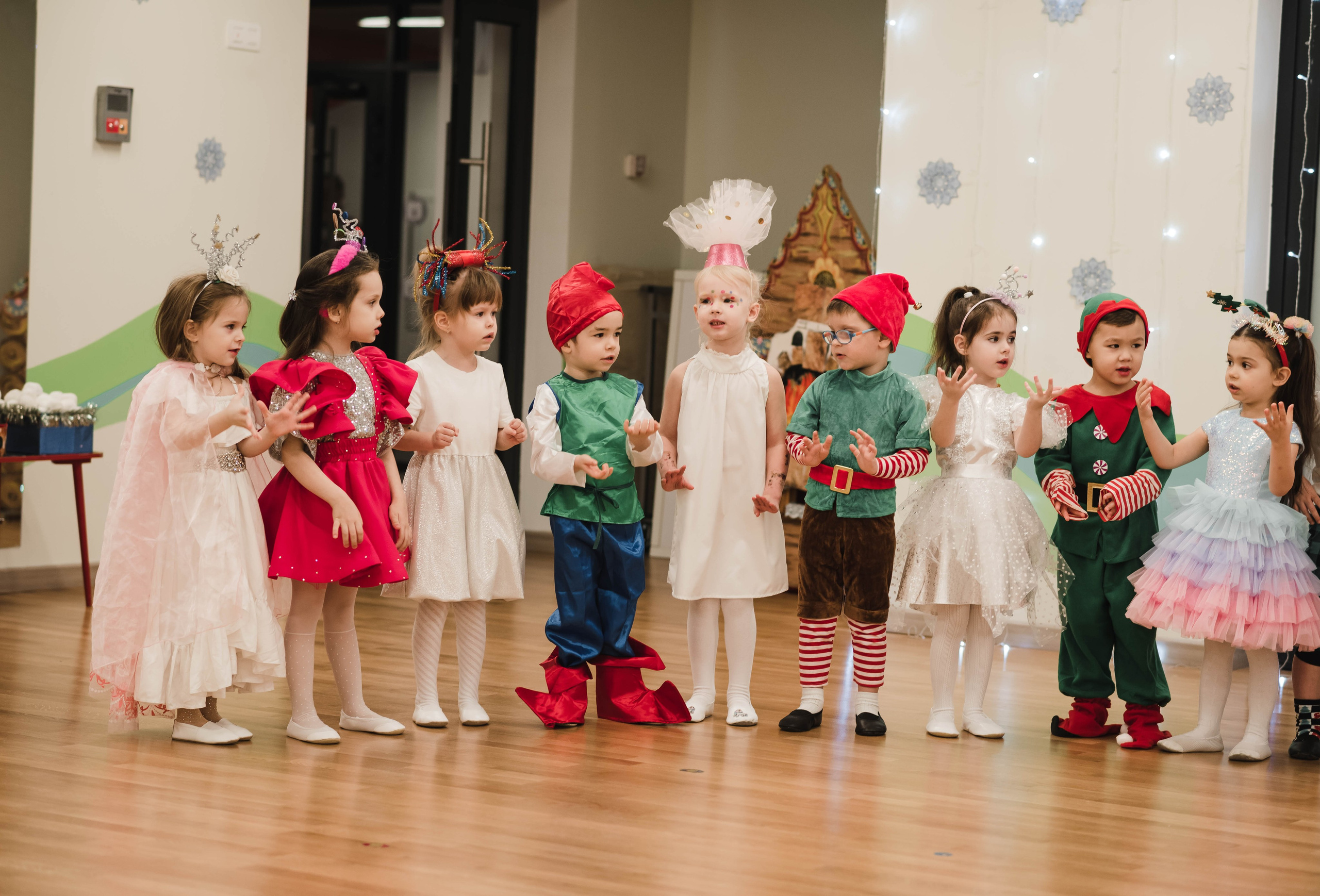 Детский садик Новый год. Фотограф в Москве новорожденные свадьбы семьи Дарья Ларионова