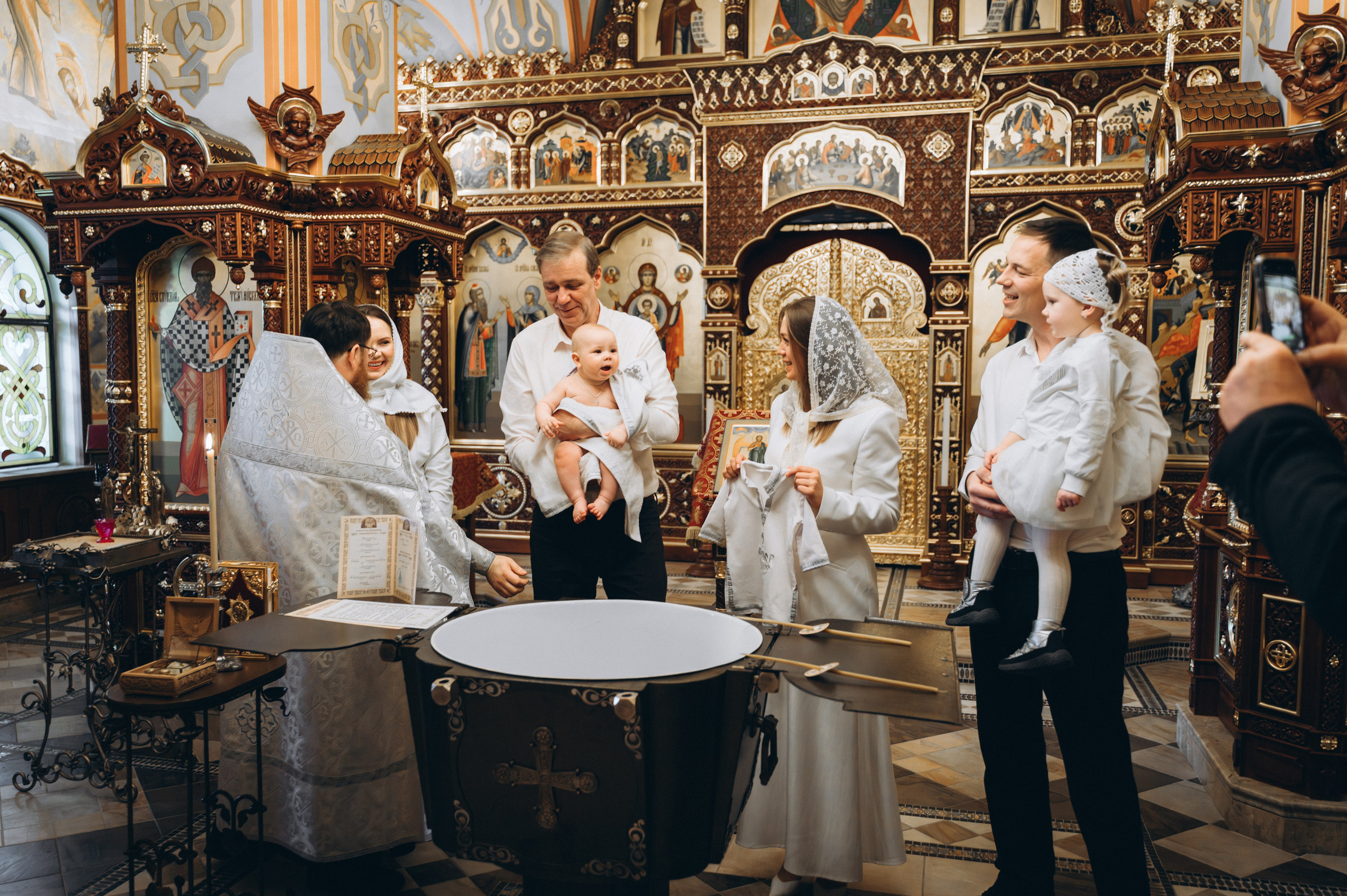 Крещение Фёдора (Храм Всех Святых) криптовый. Семейный фотограф в Минске Дарья Дреко