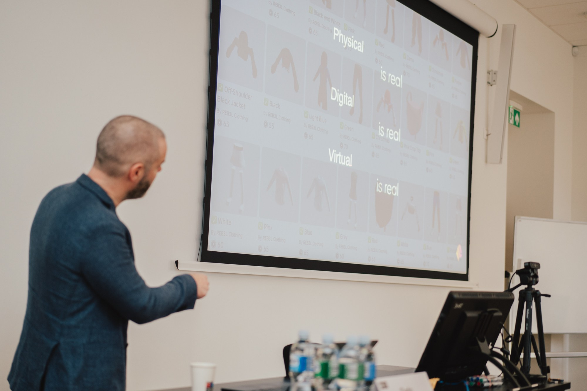 ISM. Dado Van Peteghem Visit. Photographer in Vilnius