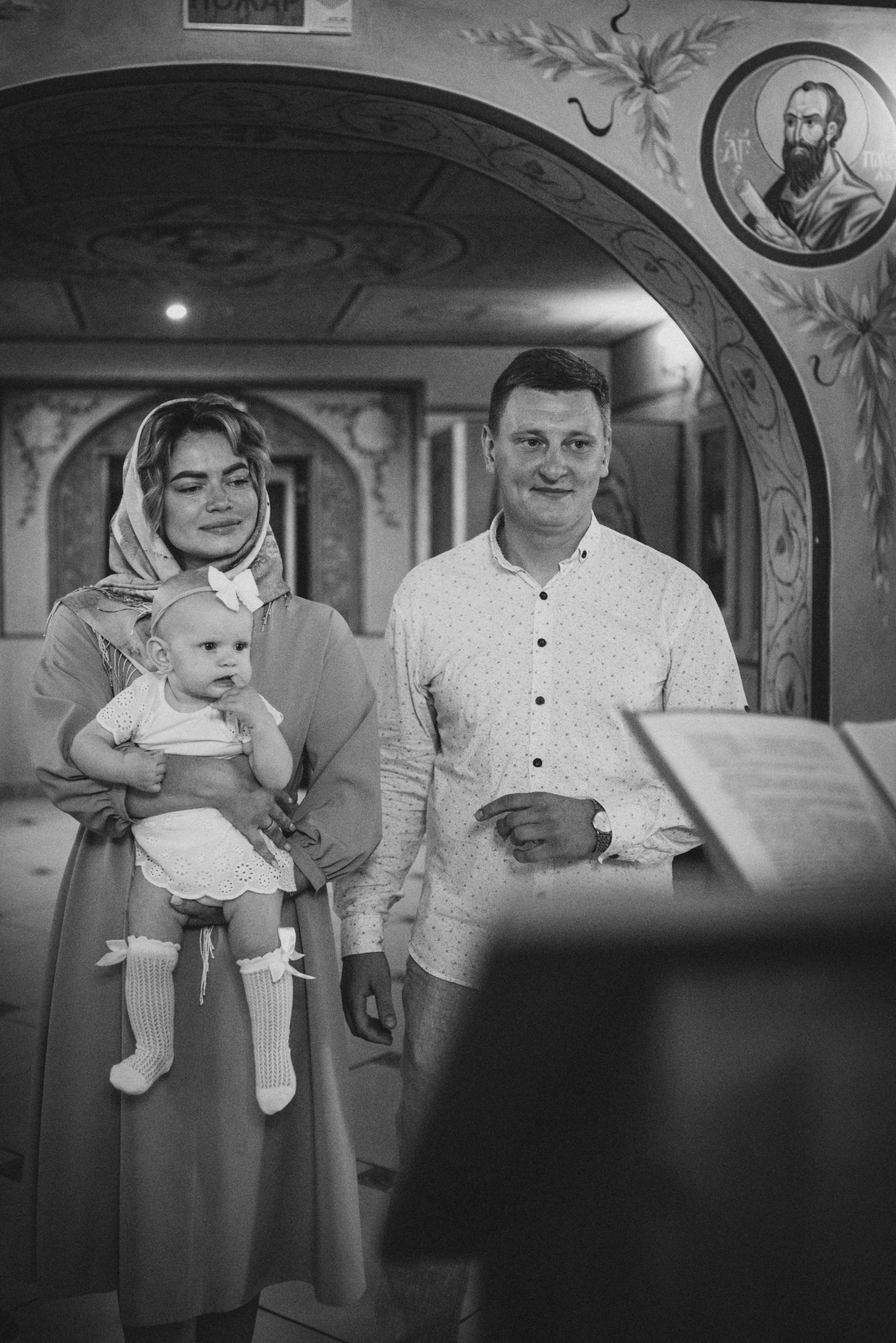 Крещение Василины (Храм Праведной Софии Слуцкой). Семейный фотограф в Минске Дарья Дреко