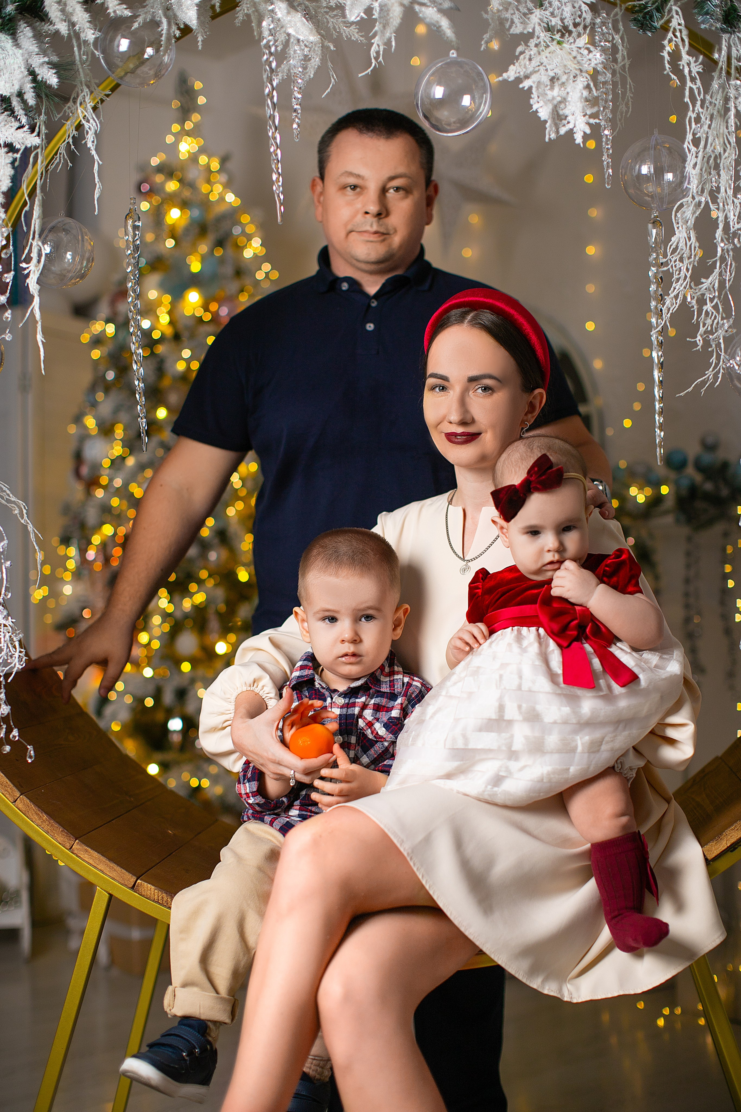 Владимир, Марина, Макар и Аксинья. Семейный и детский newborn фотограф в Ростове-на-Дону Наталья Лебедева