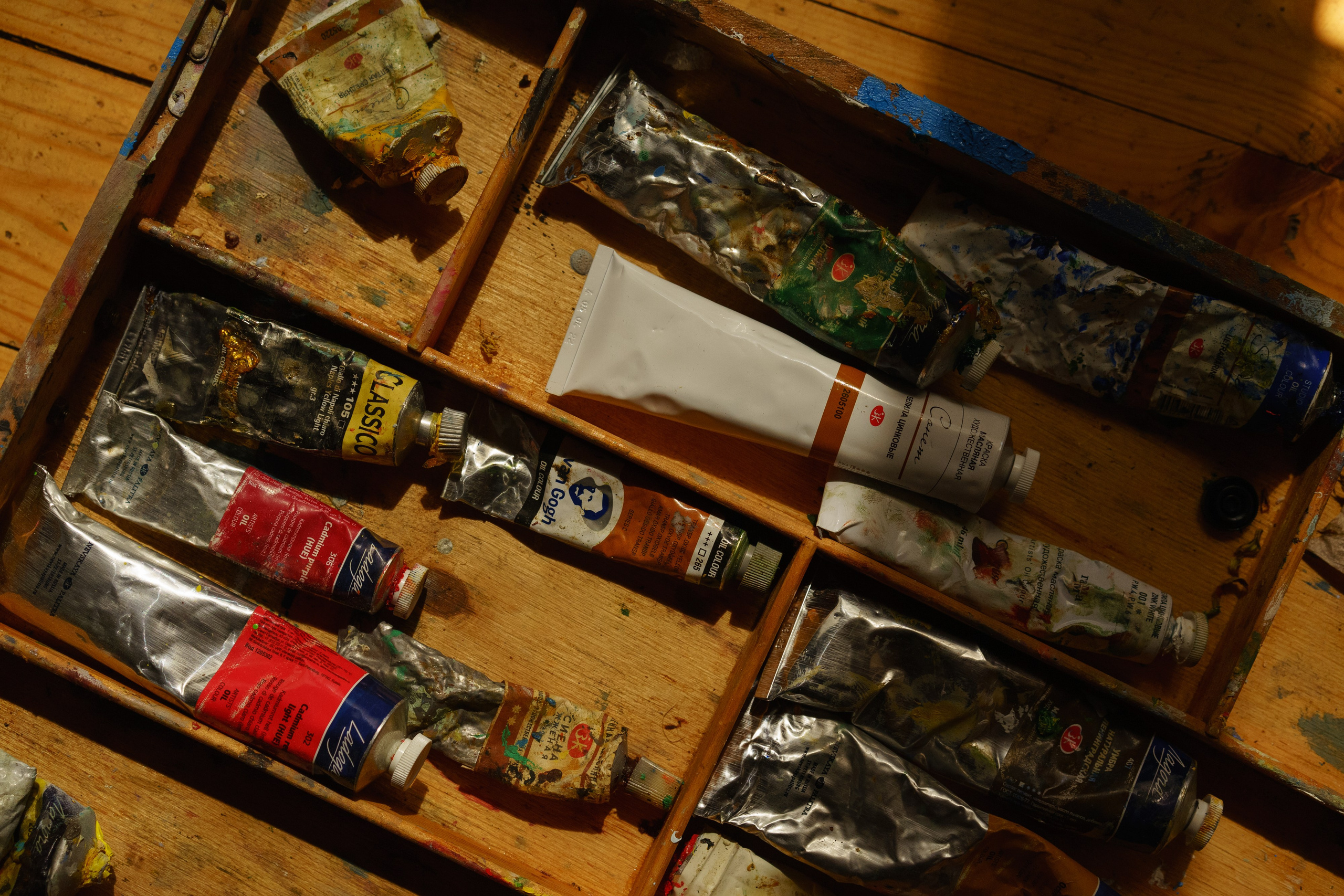 этюдник художника Ильи Даньшина