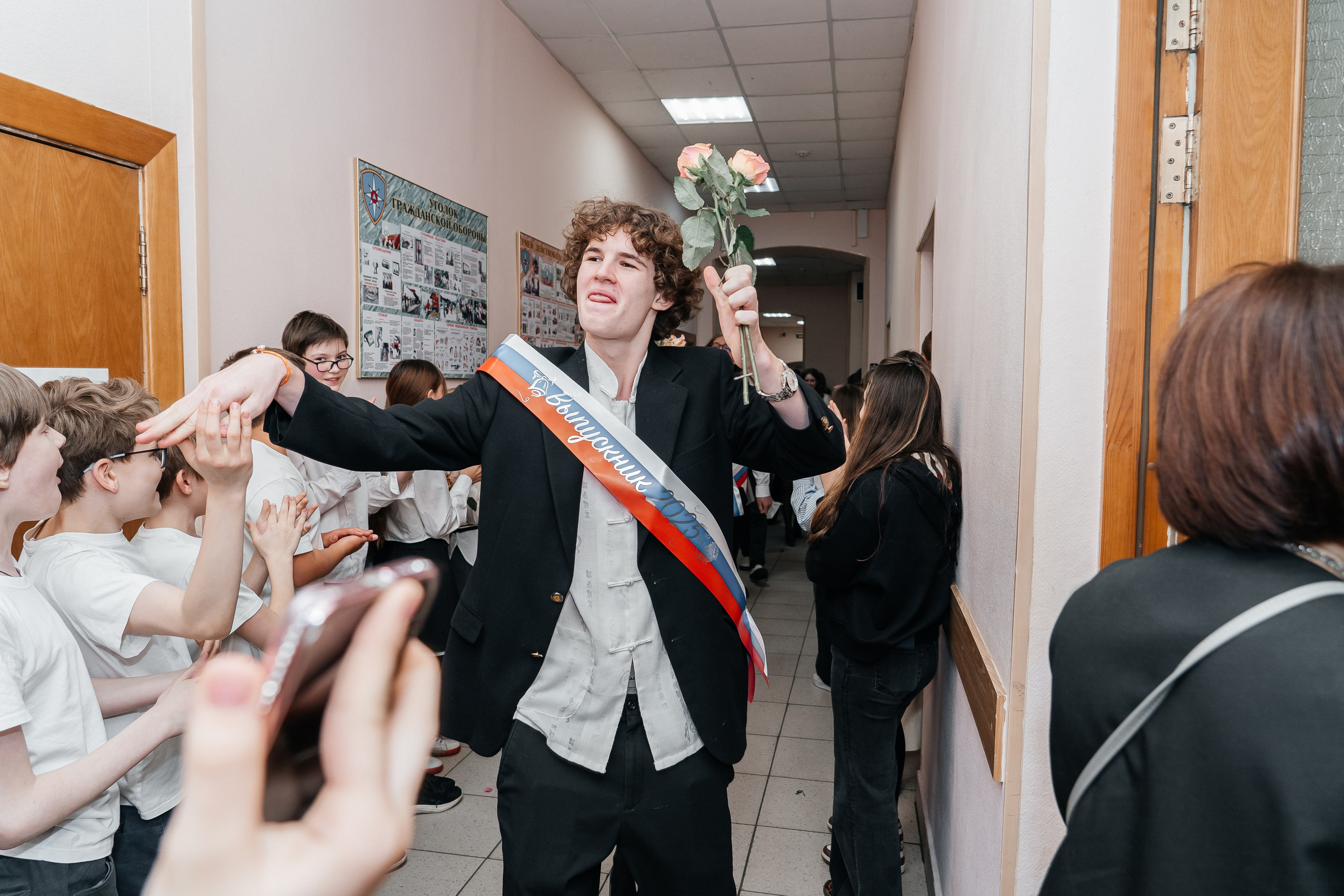 Последний звонок. Наталия Фролова. Фотограф. Москва