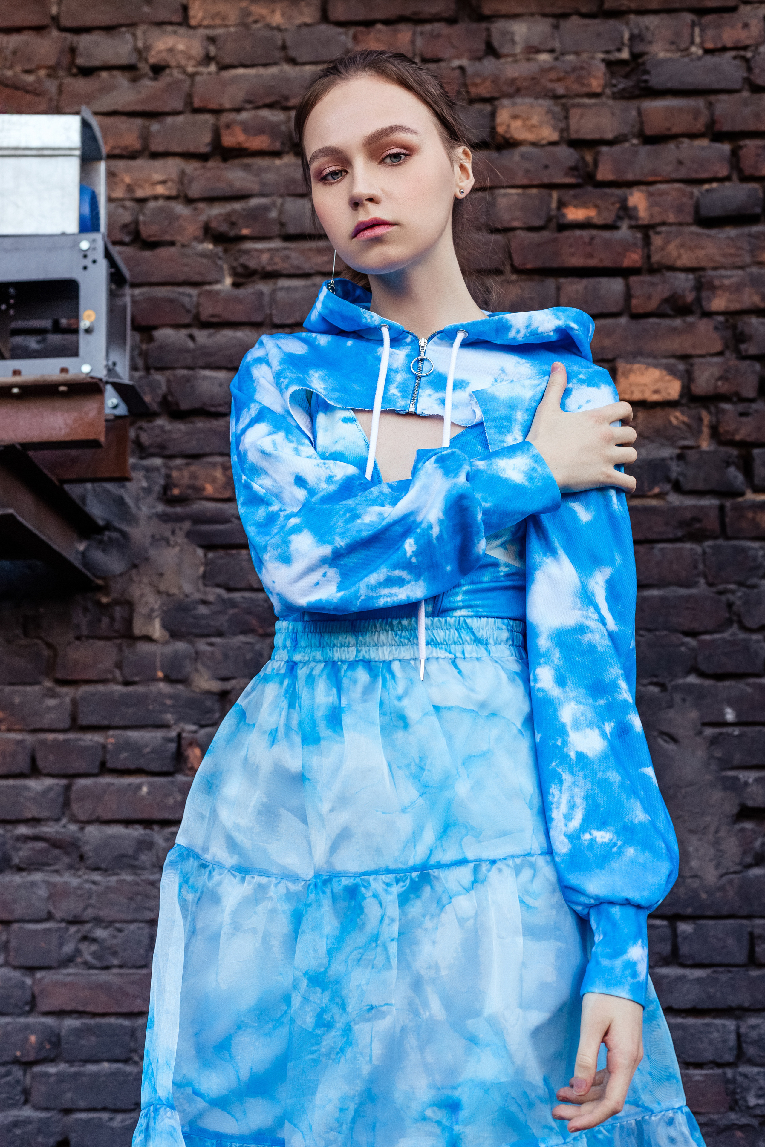 Стрит-фотография в индустриальном стиле в Петербурге