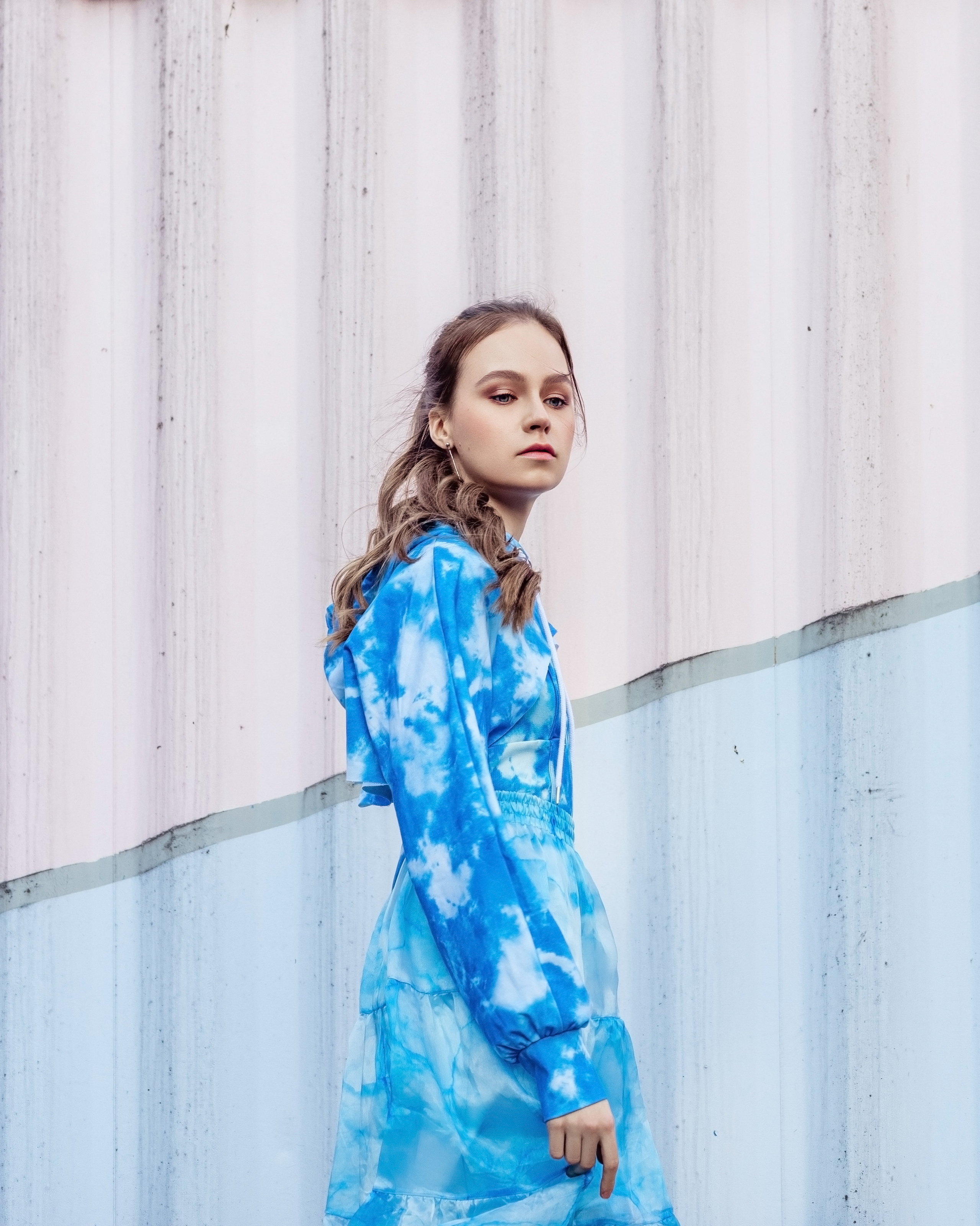 Стрит-фотография в индустриальном стиле в Петербурге