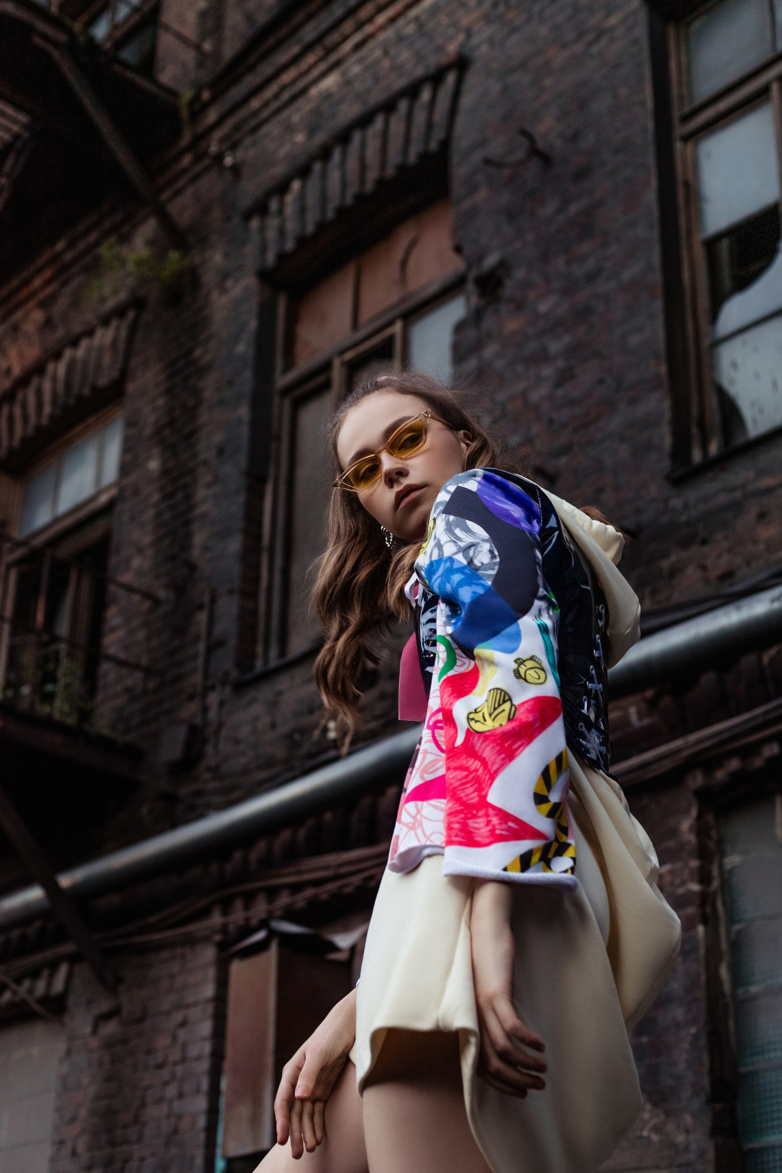 Стрит-фотография в индустриальном стиле в Петербурге