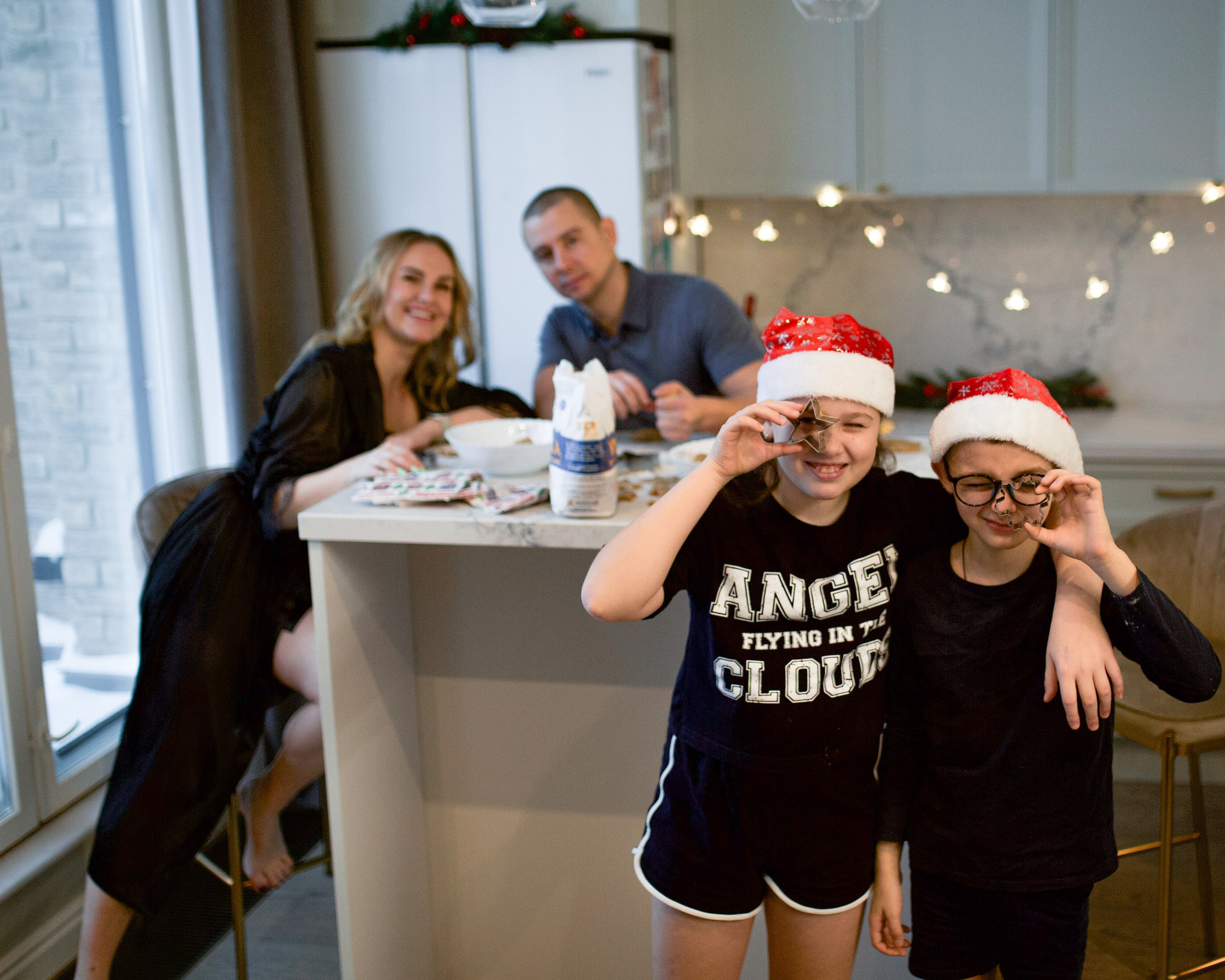 Вика, Леша, Василиса и Миша