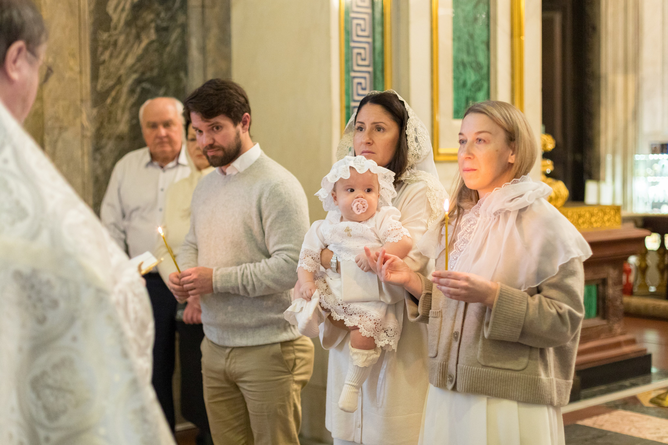 Крещение в Исакиевском соборе. Детский и контент фотограф Надя Волкова Санкт-Петербург