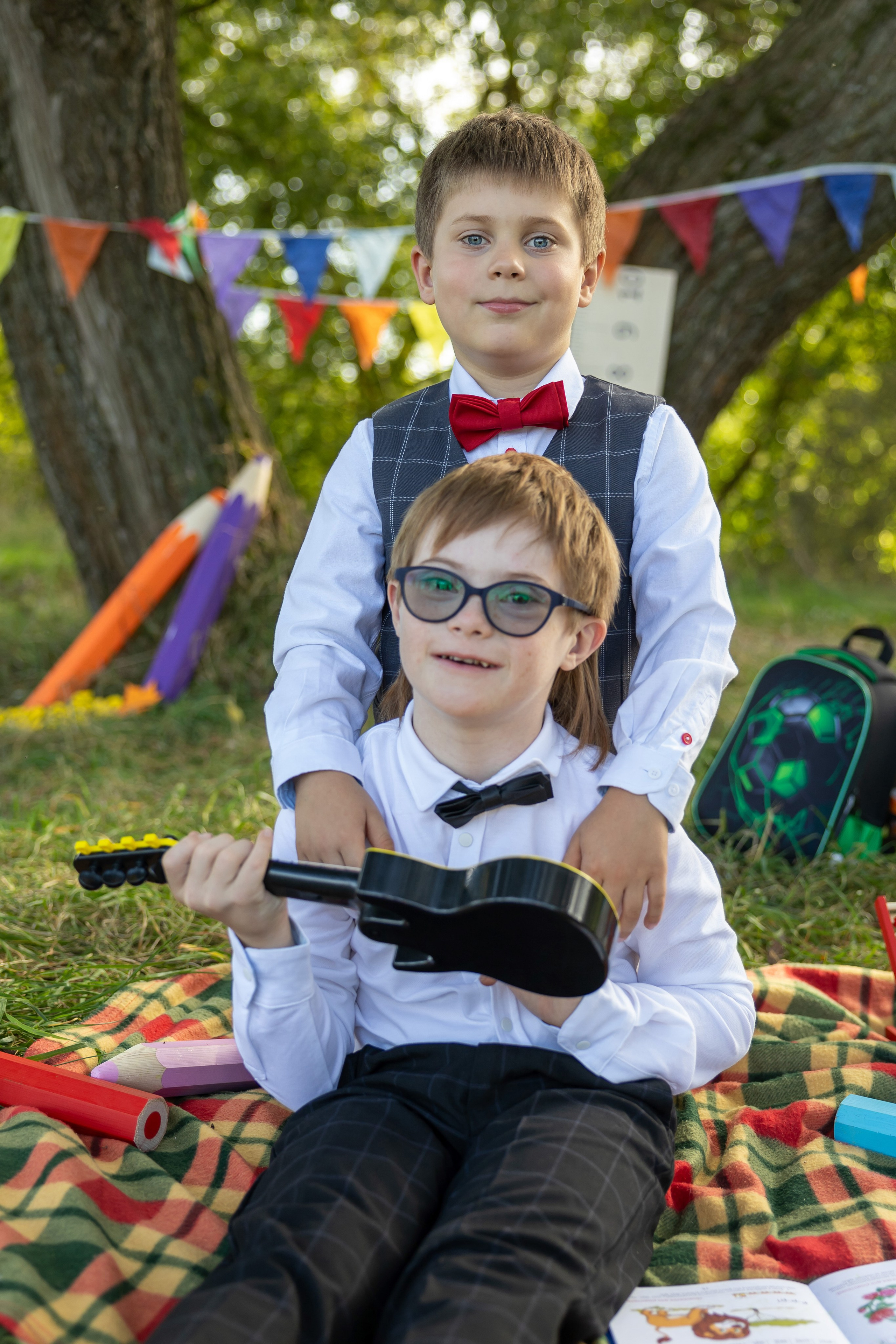 Братья Ярослав и Тимофей (1 и 2 класс). Фотограф в Серпухове Наталья Руденко