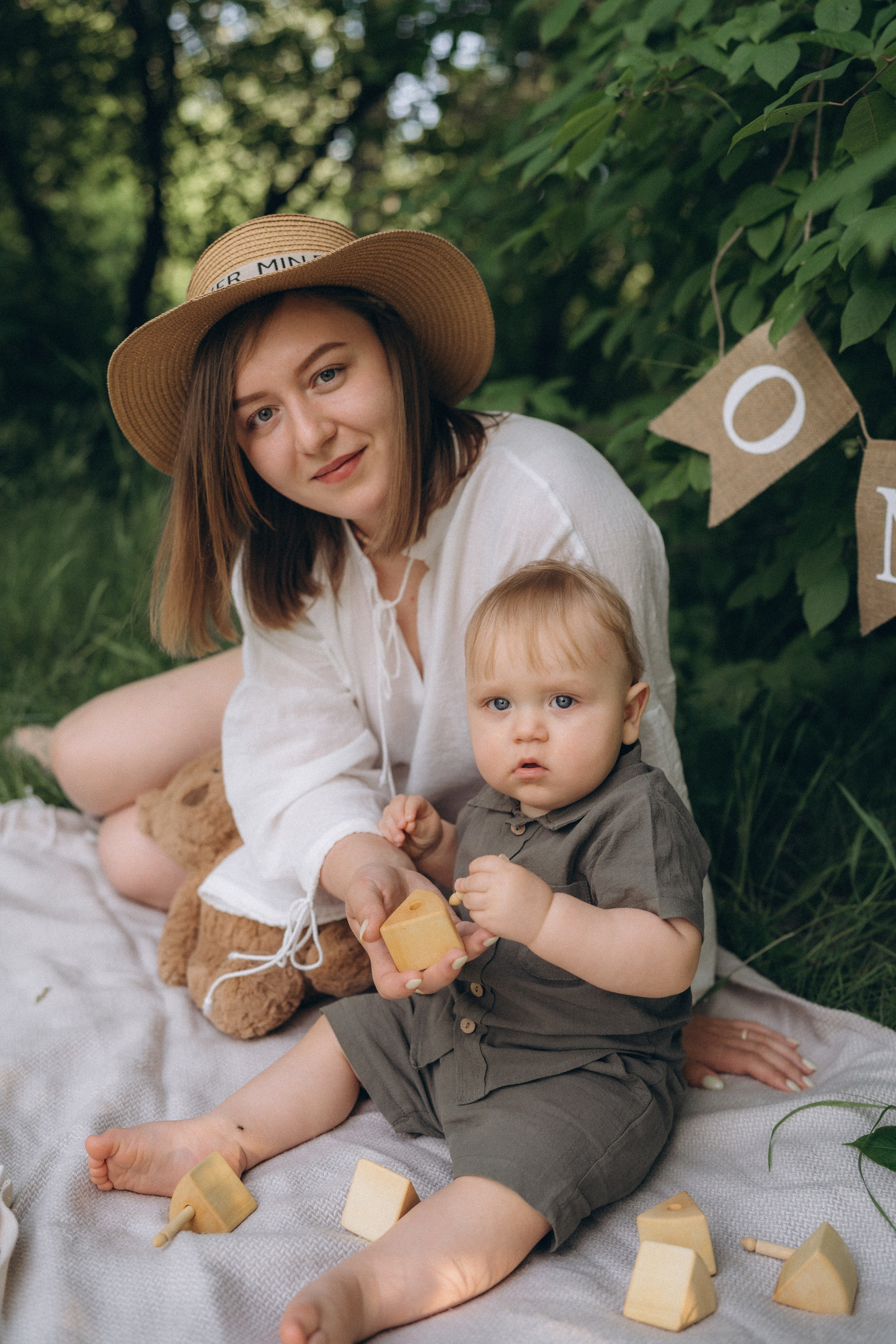 Первый год и первый дождь. Семейный фотограф в Ангарске/ Иркутске