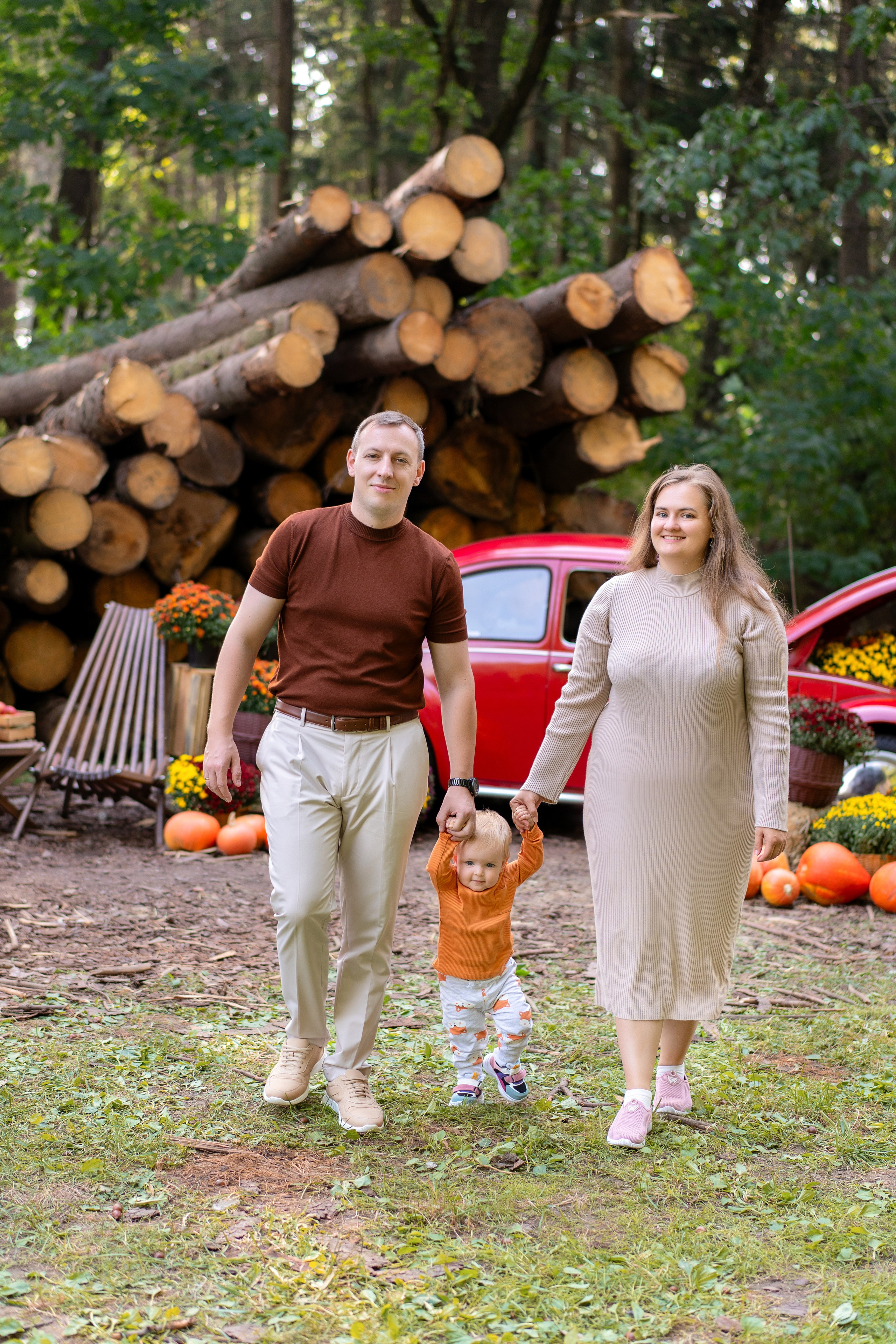 Фотодень с РетроМашинкой. Семейный и свадебный фотограф Минск, Беларусь Анна Орловская