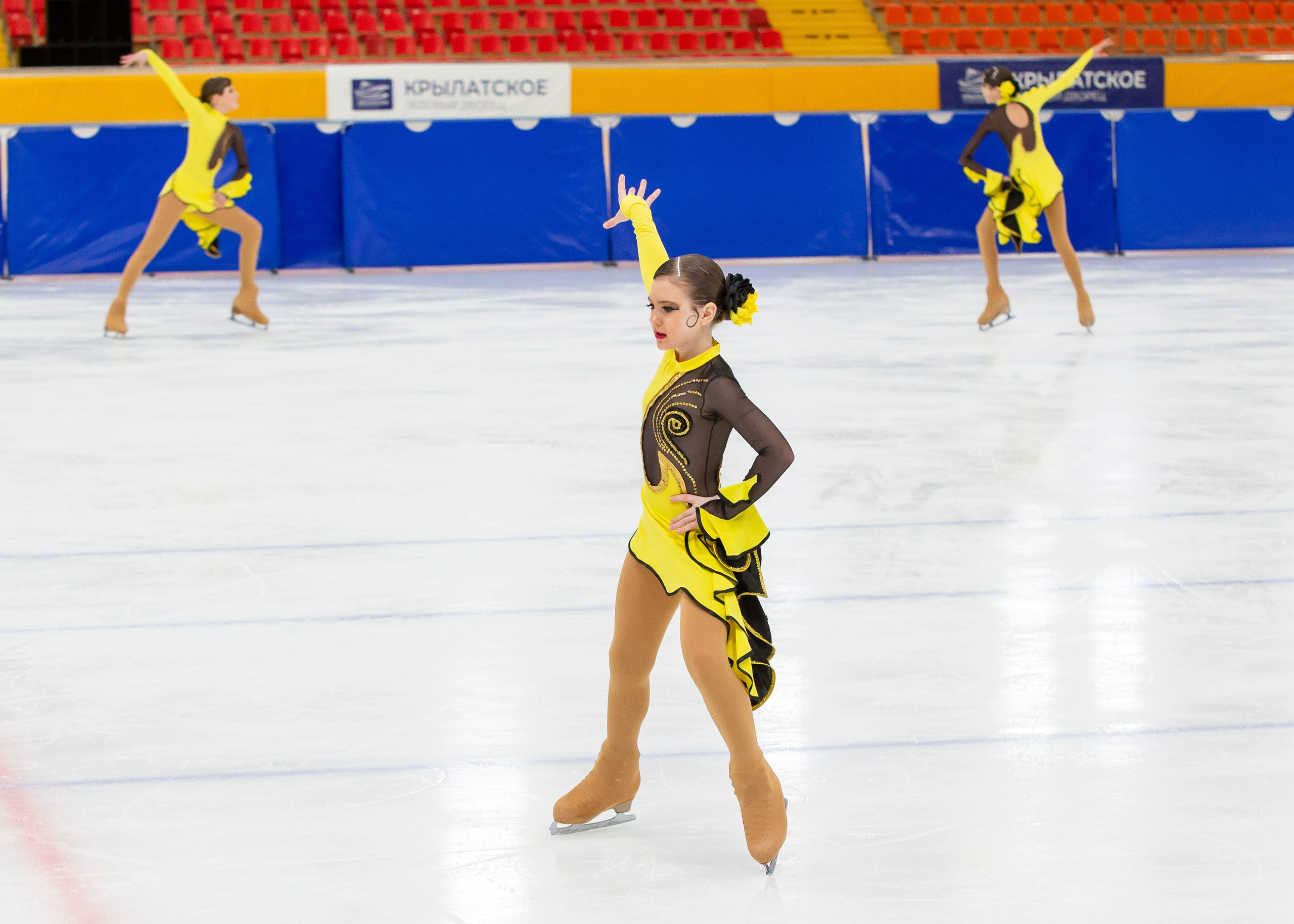 Открытый кубок Московского спорта среди спортивных балетов на льду. Детский театр на льду «АЛЕКО» 2024. Репортажный фотограф в Москве