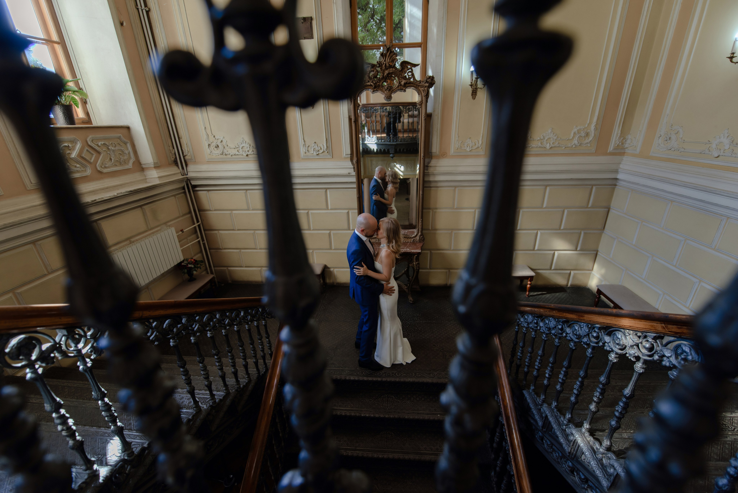 Свадьба в библиотеке Пушкина. Фотограф Диана Вальтер