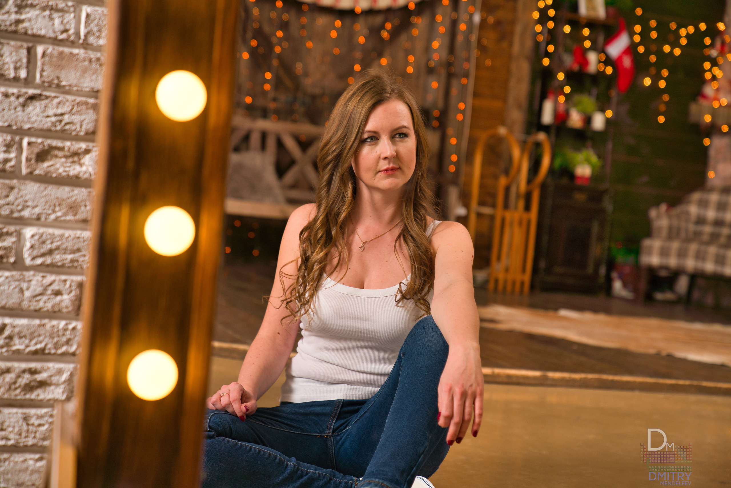 Новогодняя фотосессия — Ольга. Фотограф — видеограф в Москве Дмитрий Менделеев