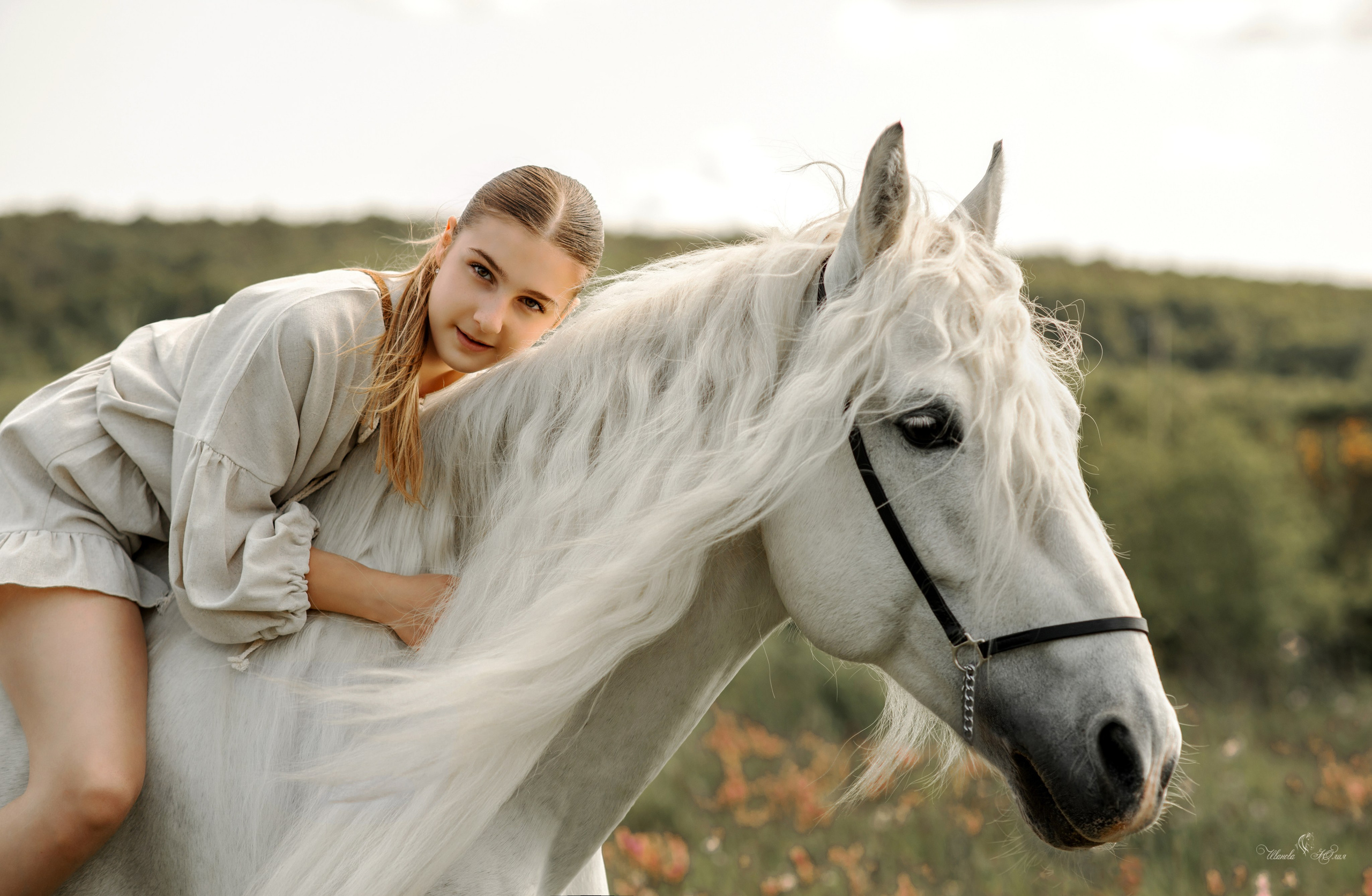 Маргарита и Вымпел. Конный фотограф в Саратове Юлия Иванова