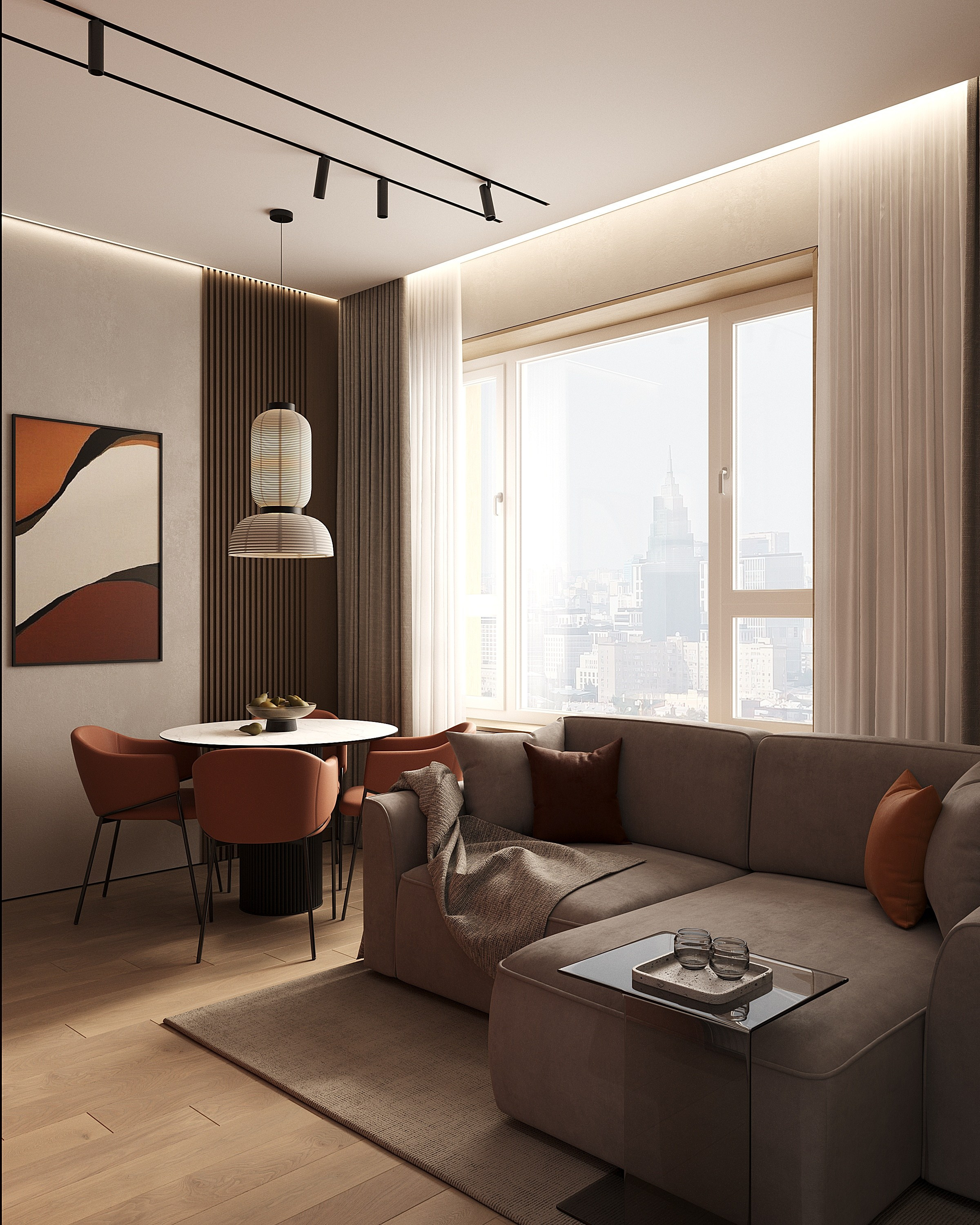 ЖК «Символ"/ Москва/ 62кв. м. Ксения Барабаш дизайнер интерьера в Санкт-Петербурге