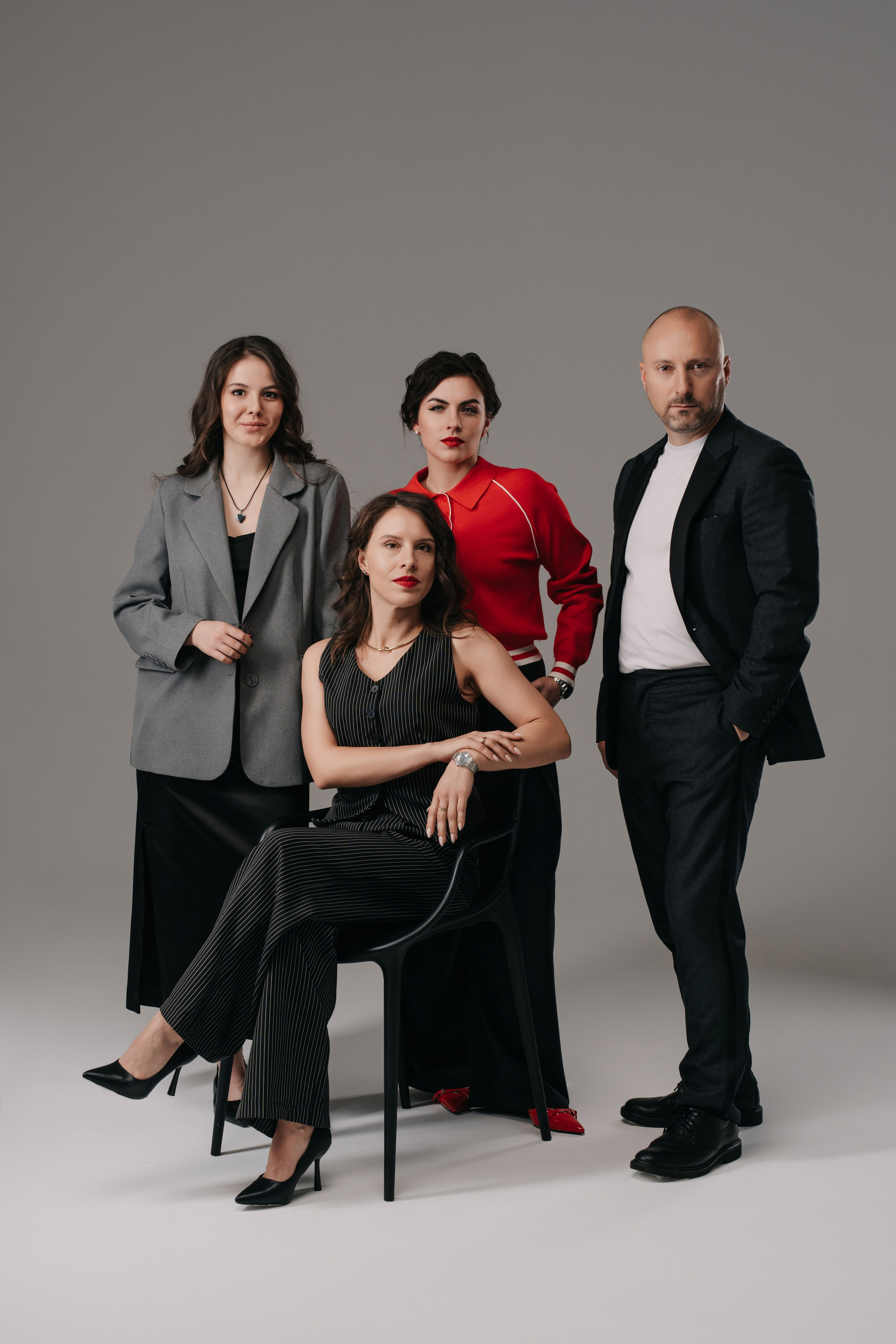 Бизнес фотосессия для сотрудников в фотостудии