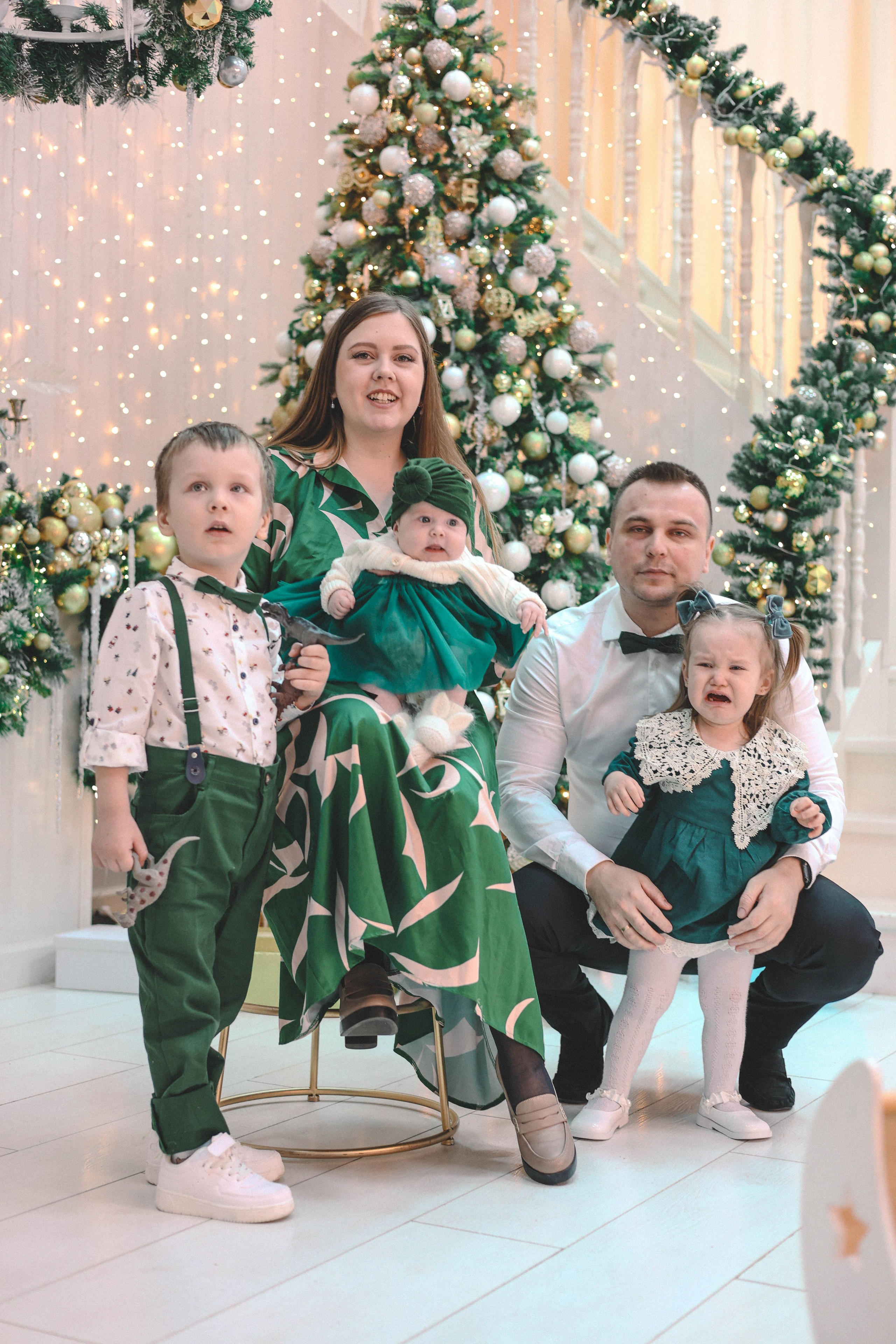 Новогодняя история «Яна и ее семья». Фотограф в Москве Анастасия Калинина