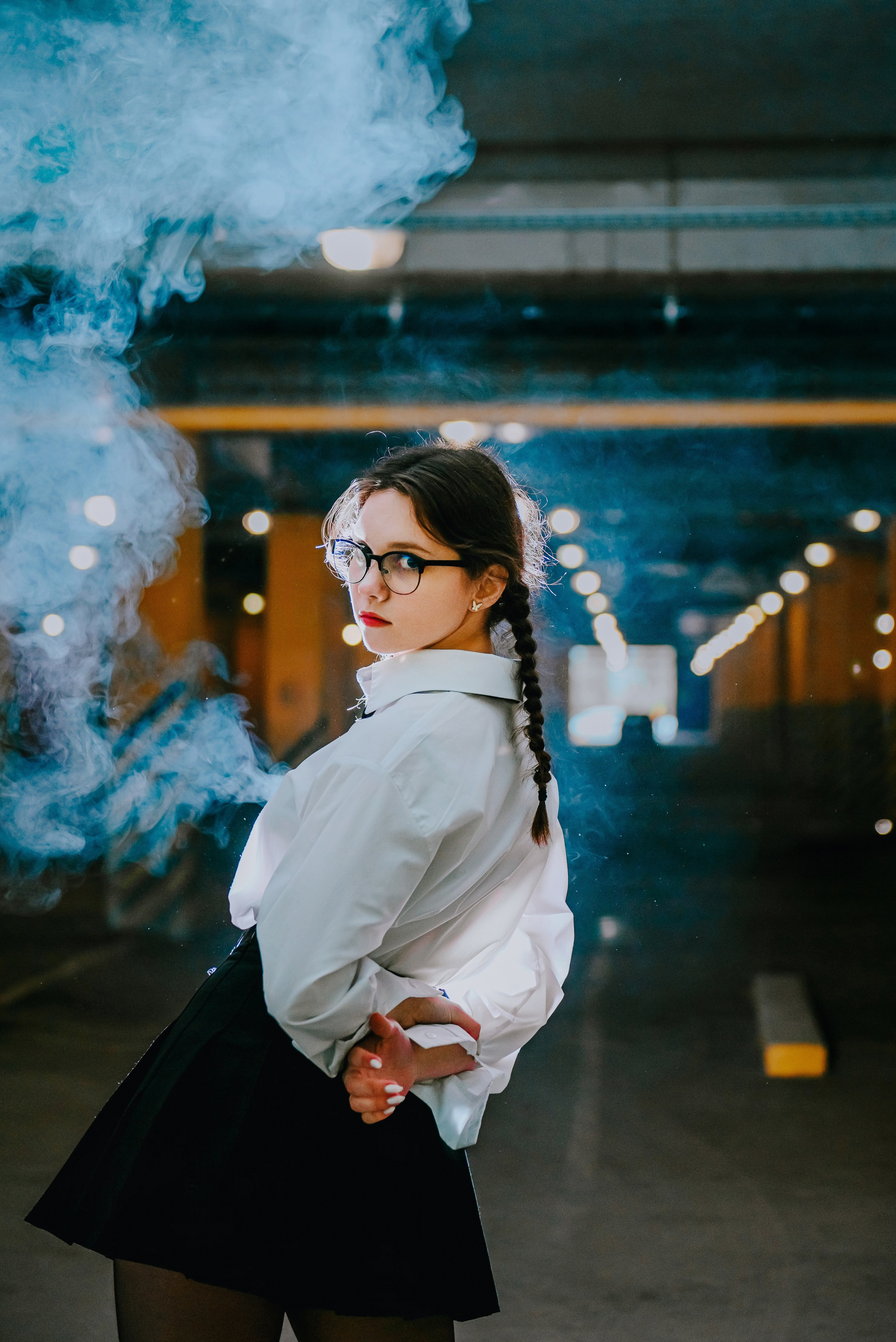 Фотосессия на парковке Лента Кемерово