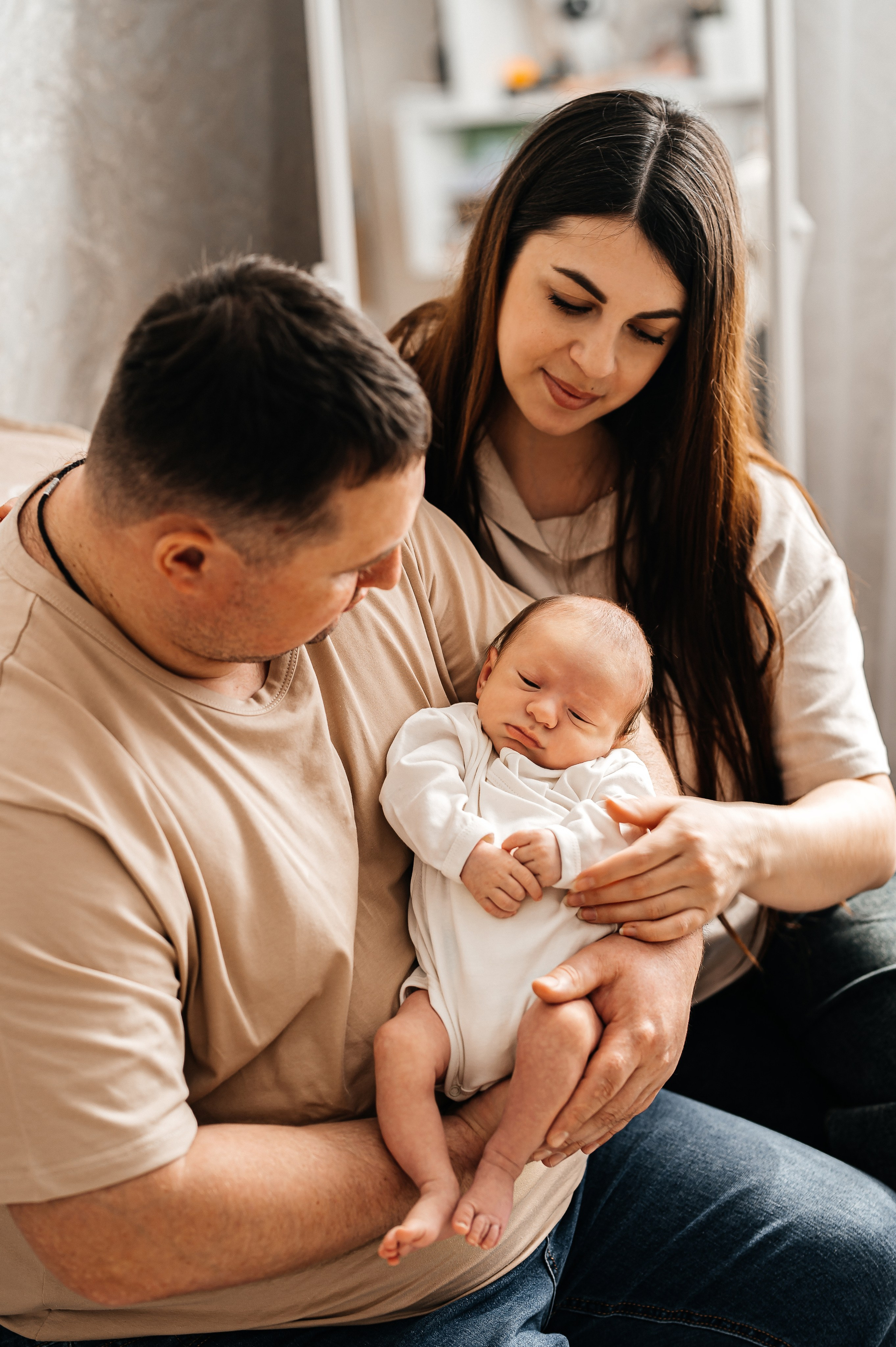 Алексей, Юлия и Рома. Фотограф Таинств Крещения и Венчания в г. Курске