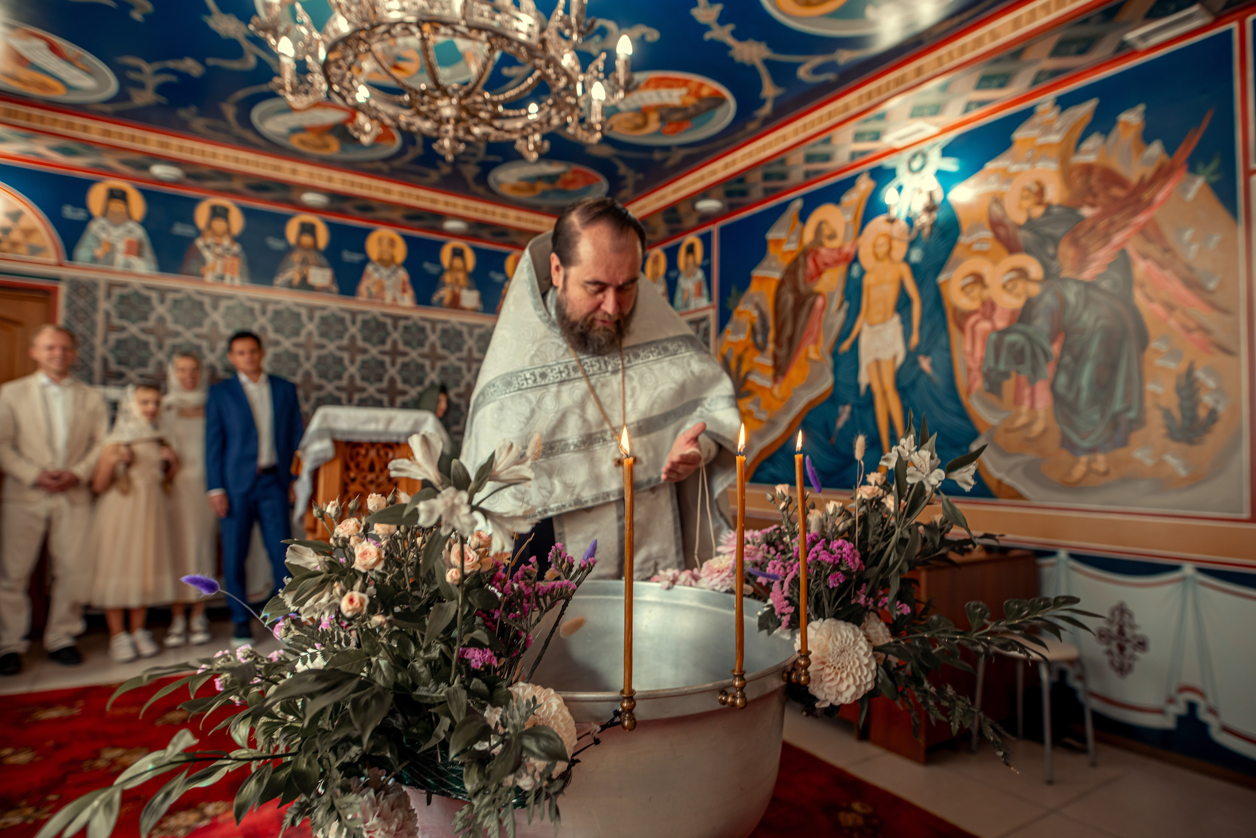 Таинство Крещения Александры. Фотограф Таинств Крещения и Венчания в г. Курске