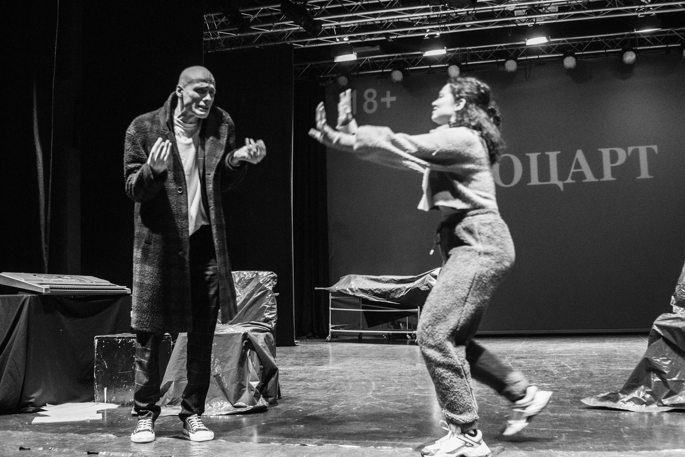 «Моцарт и Сальери». Портретный и Арт фотограф Москва, Санкт-Петербург, Тбилиси