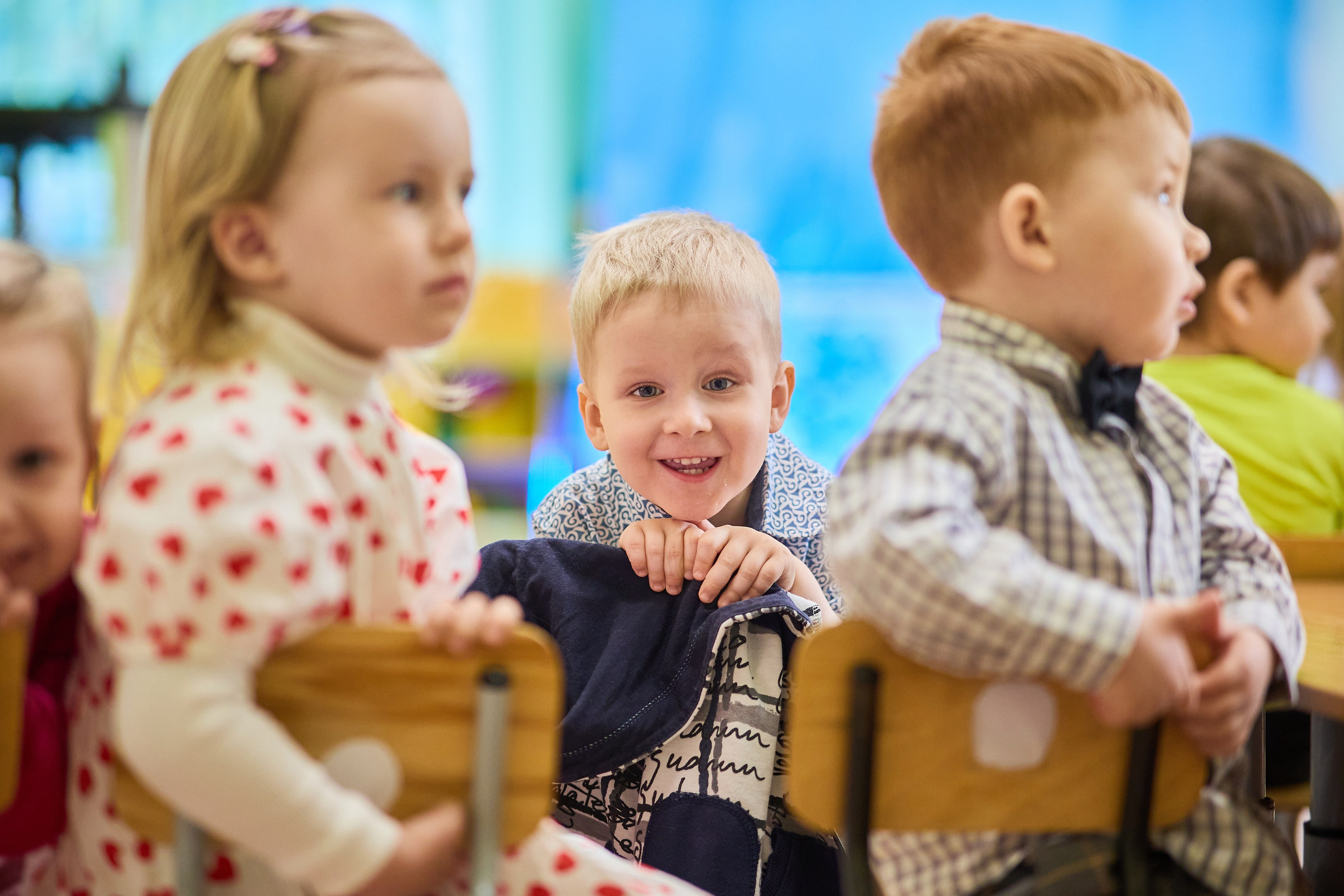 Утренник в детском саду. Фотограф Настя Че