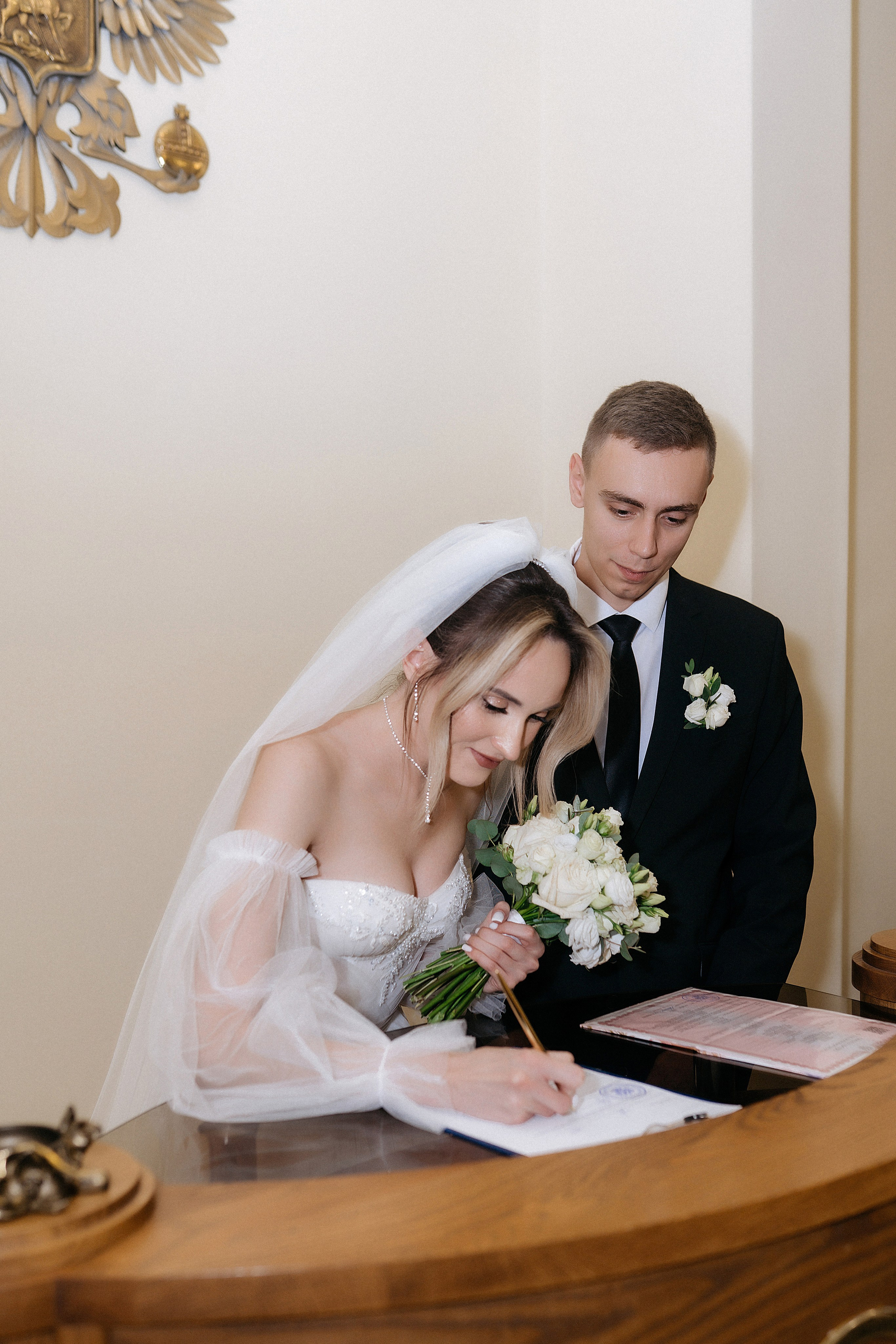 Анна и Максим 24.10.2025. Фотограф Карина Шмулёва. Воронеж и область