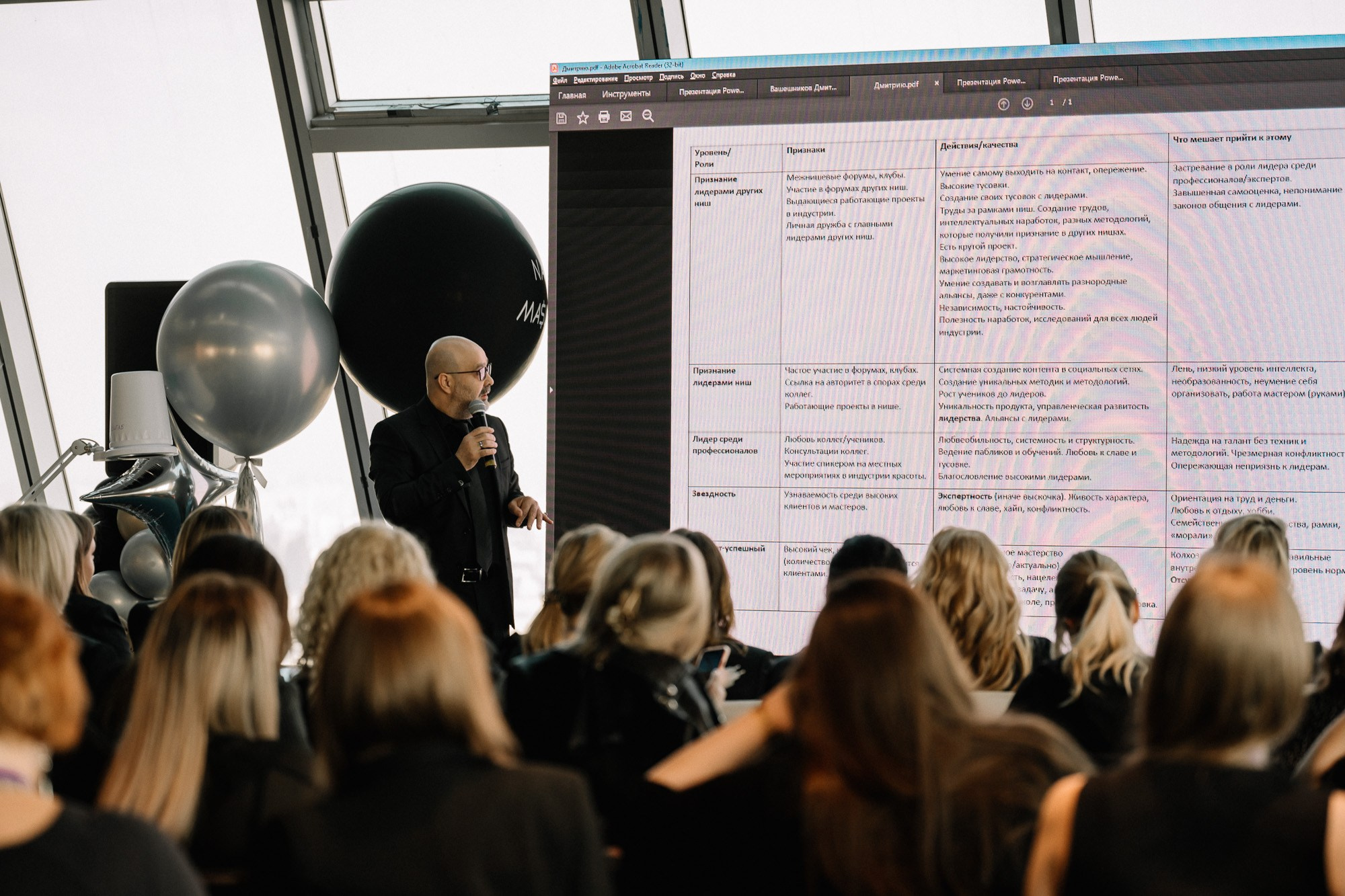 Фотосъёмка конференций и форумов в Москве. Алиса Пиневич Фотограф Москва