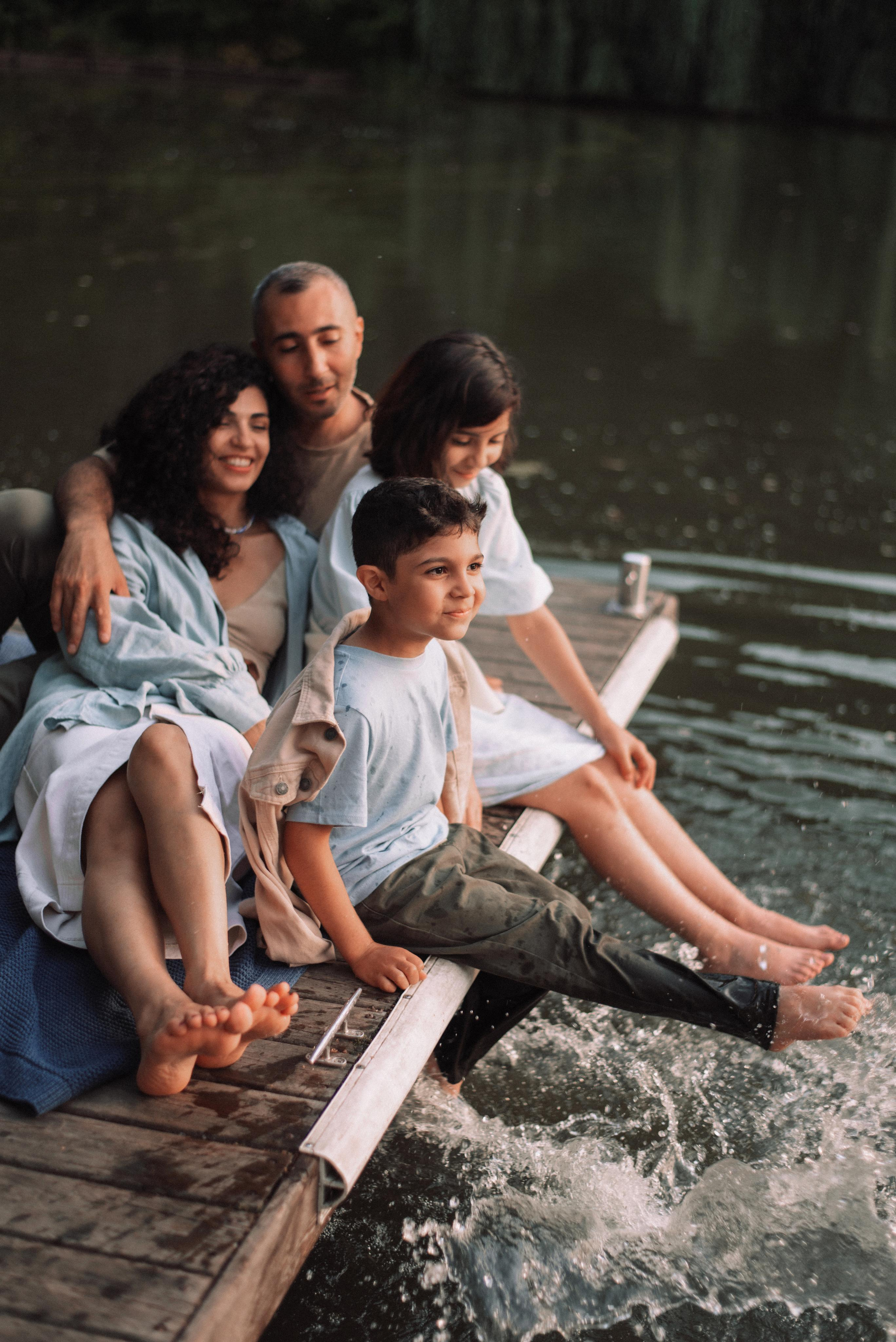 Прогулка у озера. Семейный и детский фотограф в Москве и Подмосковье Ксения Черникова