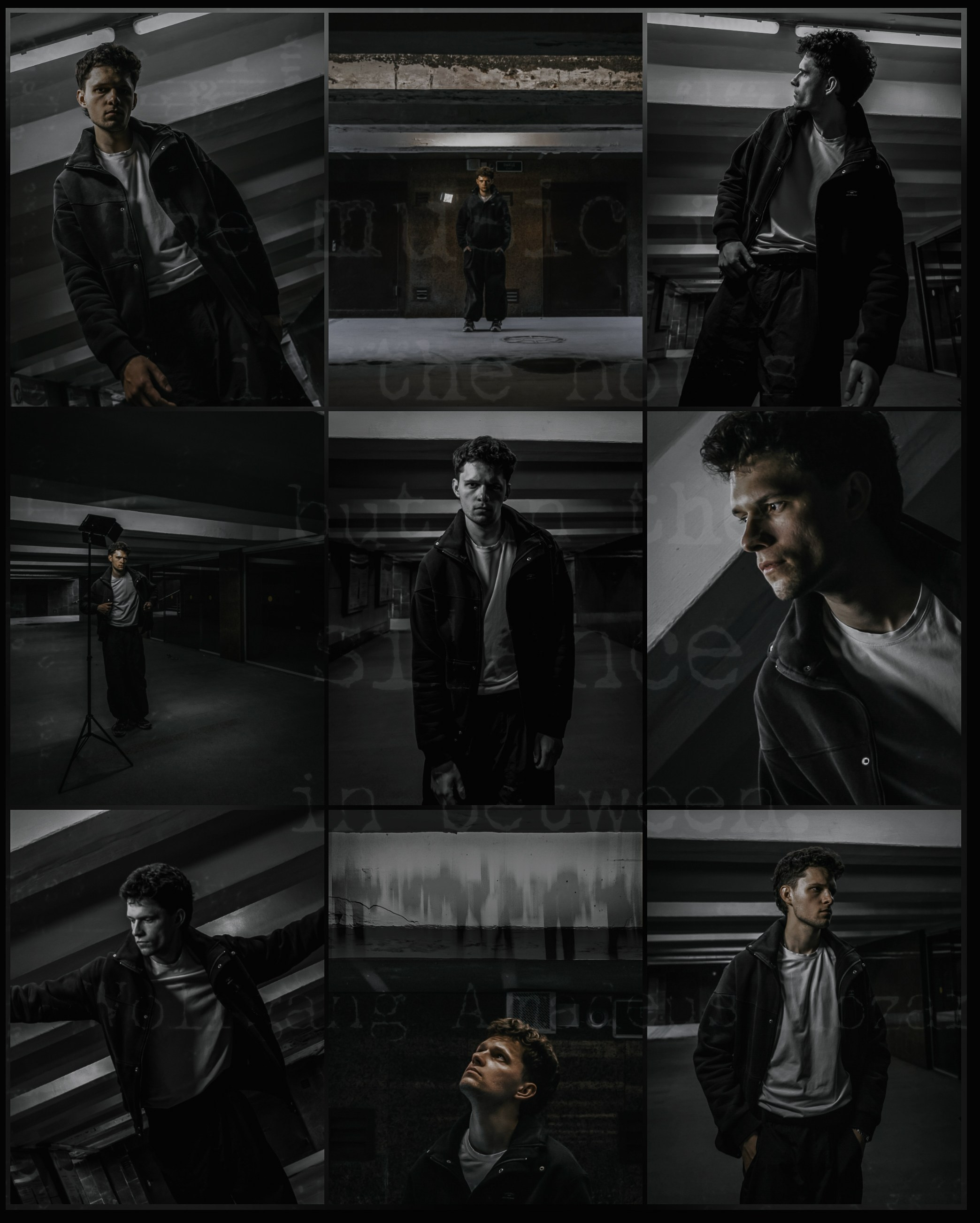 фото в переходе, мужская фотосессия в городе