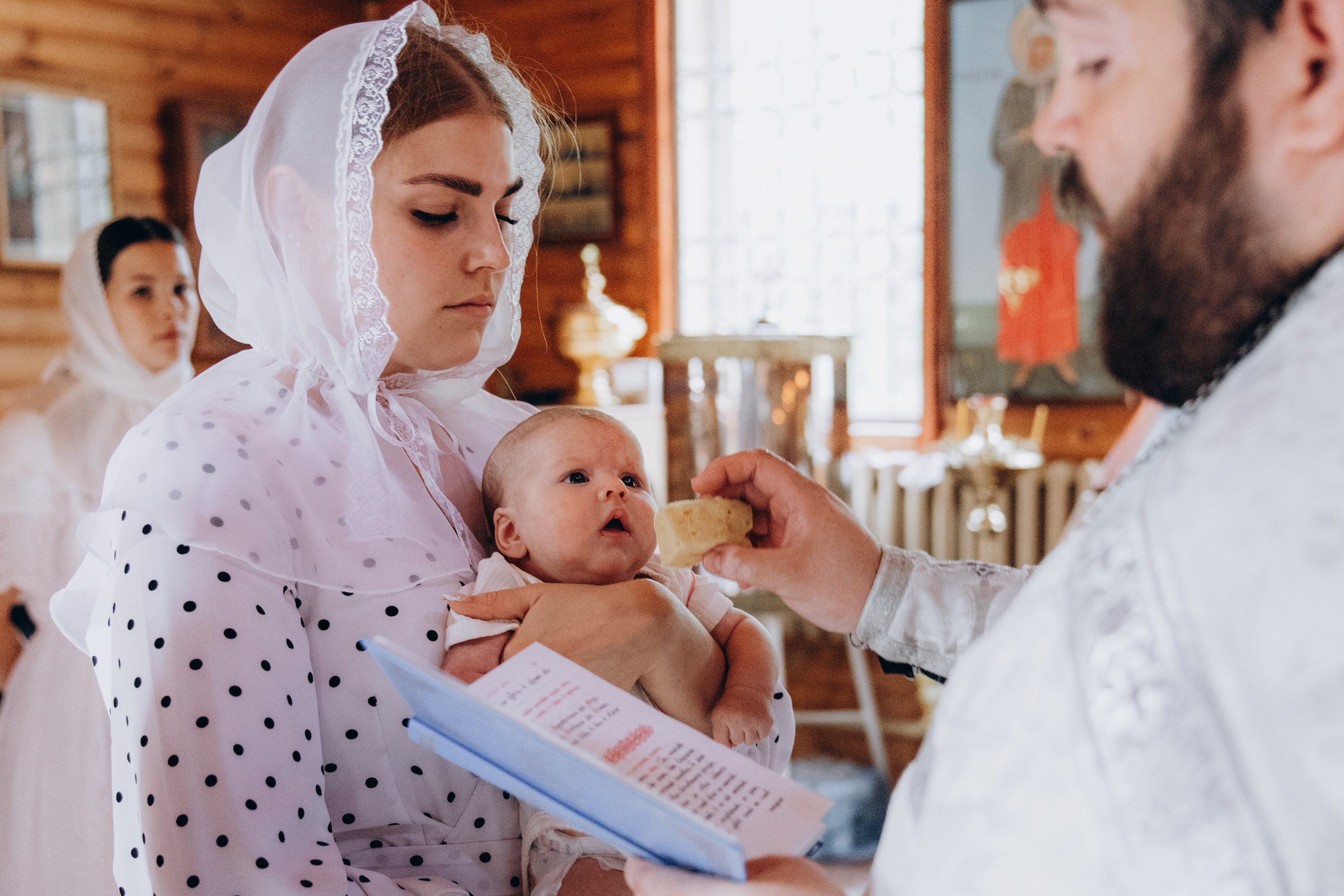 Крещение Таисии. Семейный фотограф документалист в Пензе Лопатинская Татья