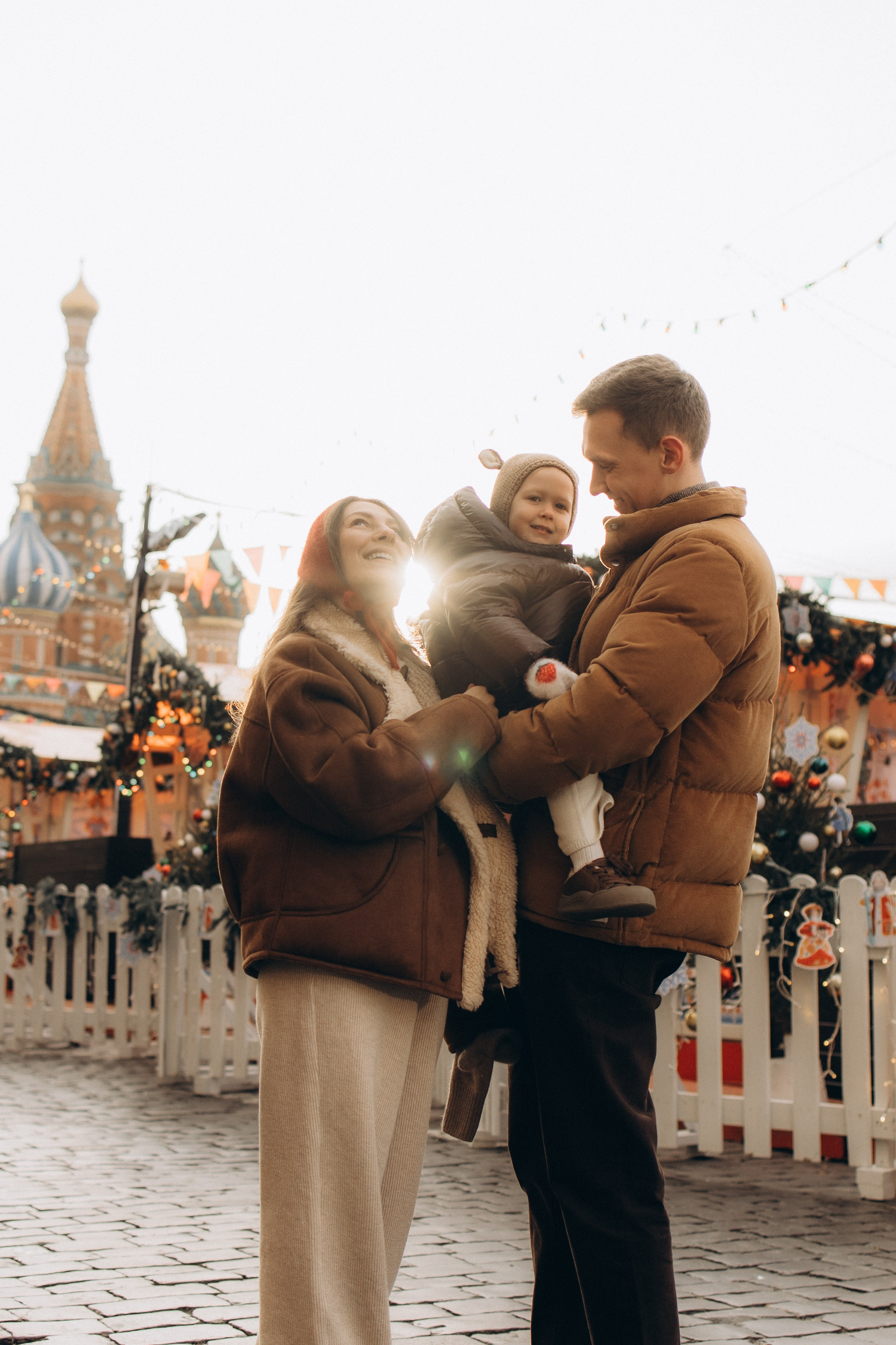 Новый год на ярмарке. Семейный фотограф Москва Наталия Осьмакова