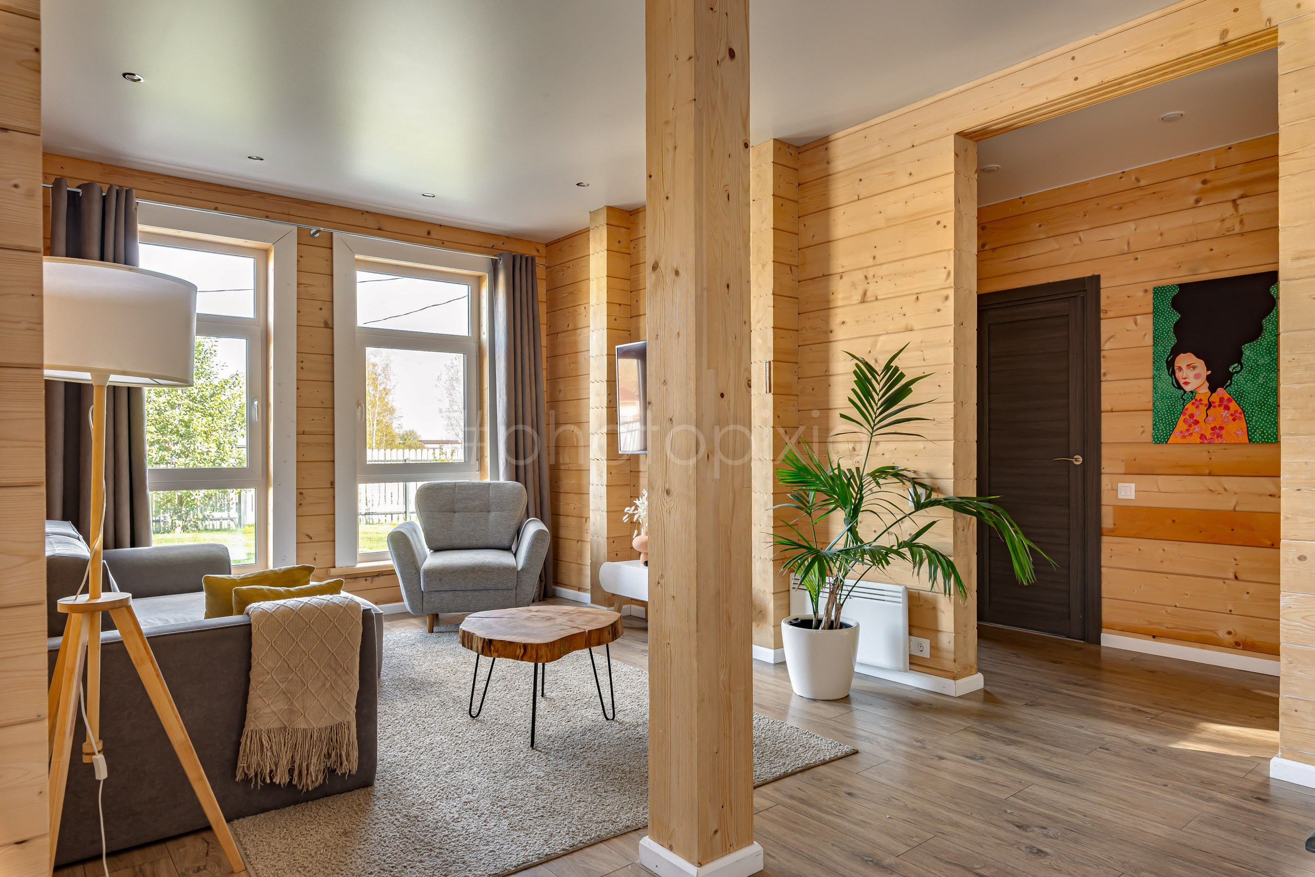 Съёмка загородного дома в КП Венский Лес для аренды. Интерьерная съёмка и виртуальные туры — Интерьерный фотограф Кузнецов Сергей (photopixiq)