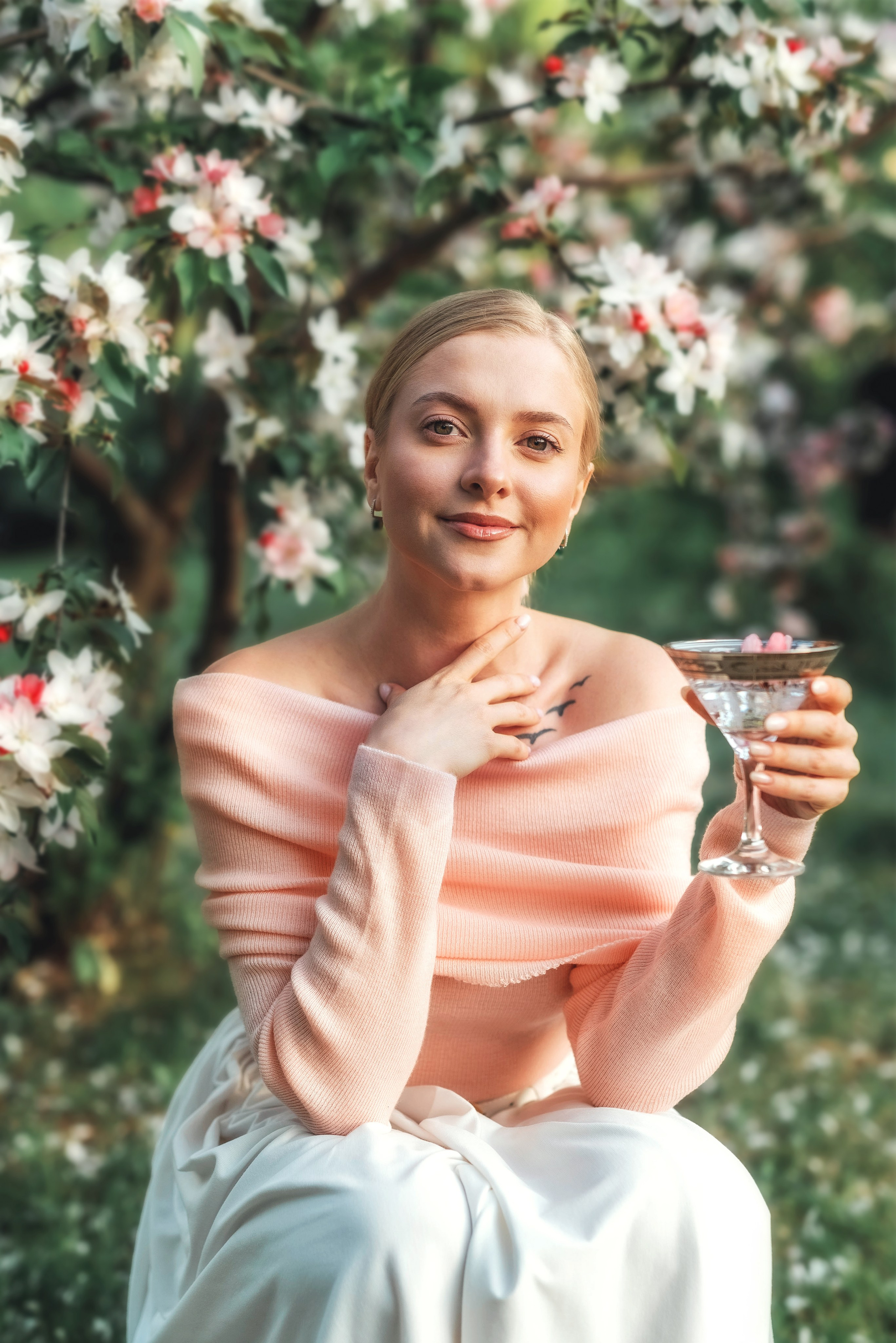 Фотосессия в цветении. Семейный, детский фотограф в Воронеже Анна Никитина