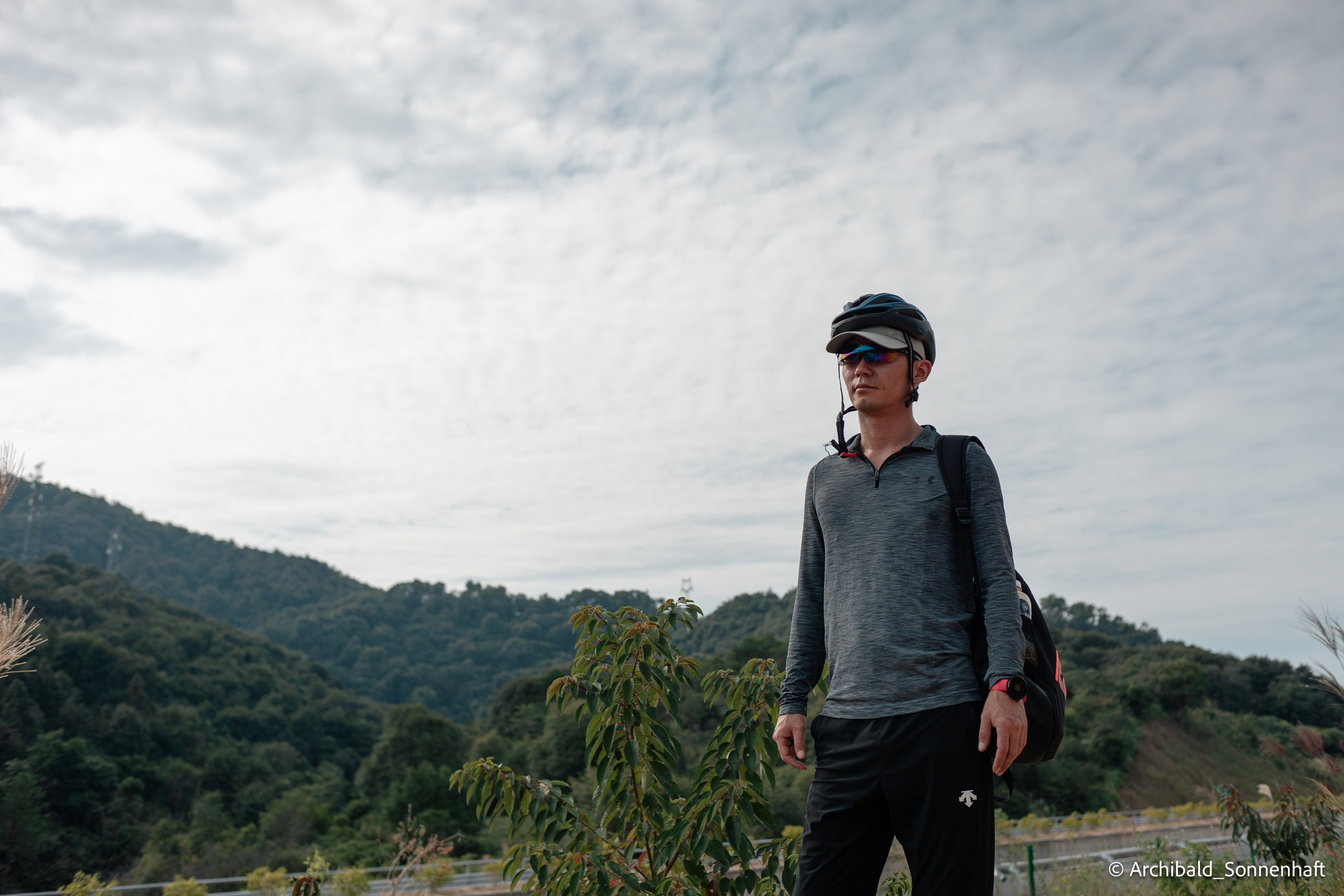 The first time on a road bike. Photographer in Guangzhou, China. Archibald Sonnenhaft