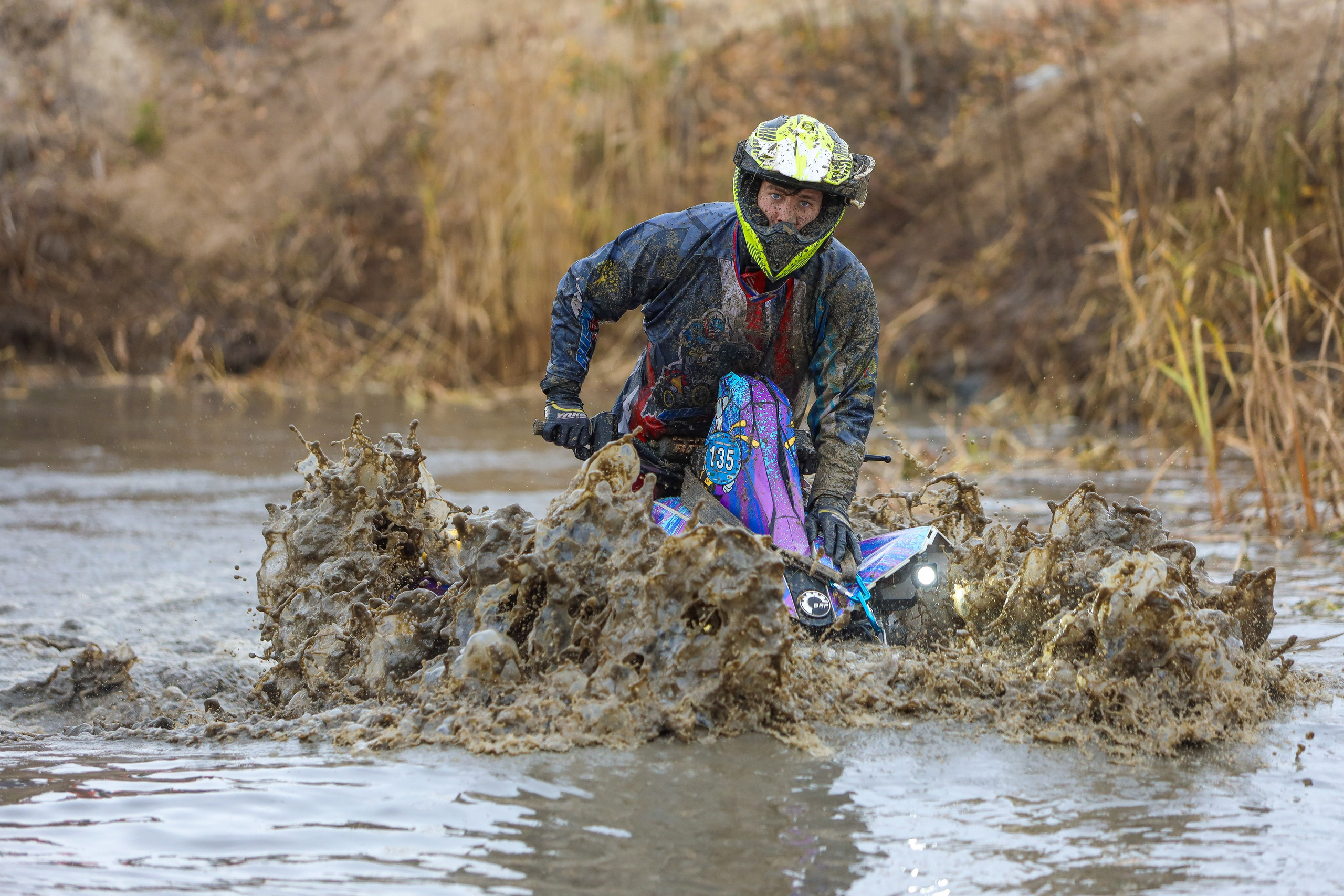 Гонки на квадроциклах Грязевое кольцо. Спортивный фотограф в Самаре