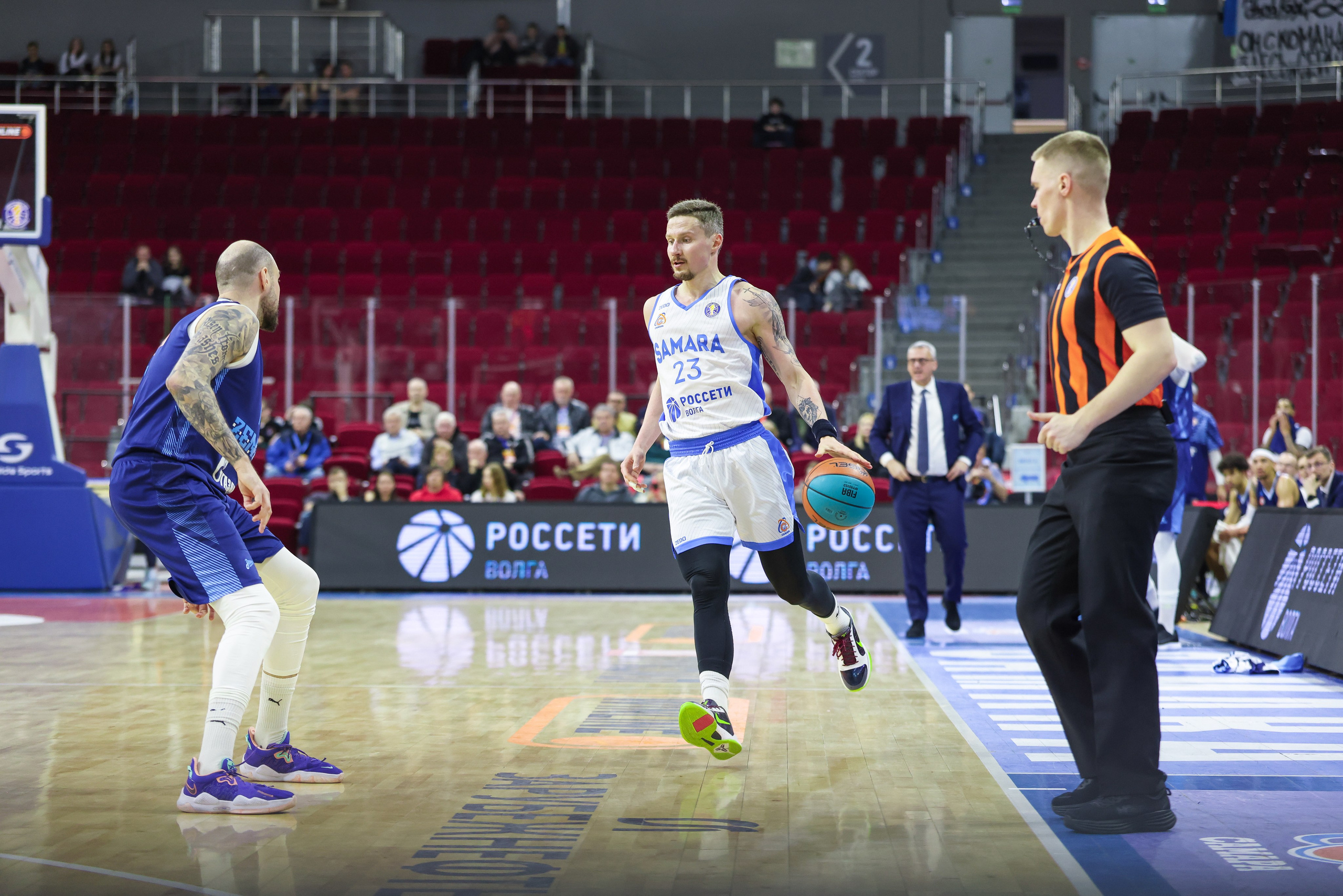 Баскетбол. Самара — Зенит. Единая лига ВТБ. Спортивный фотограф в Самаре