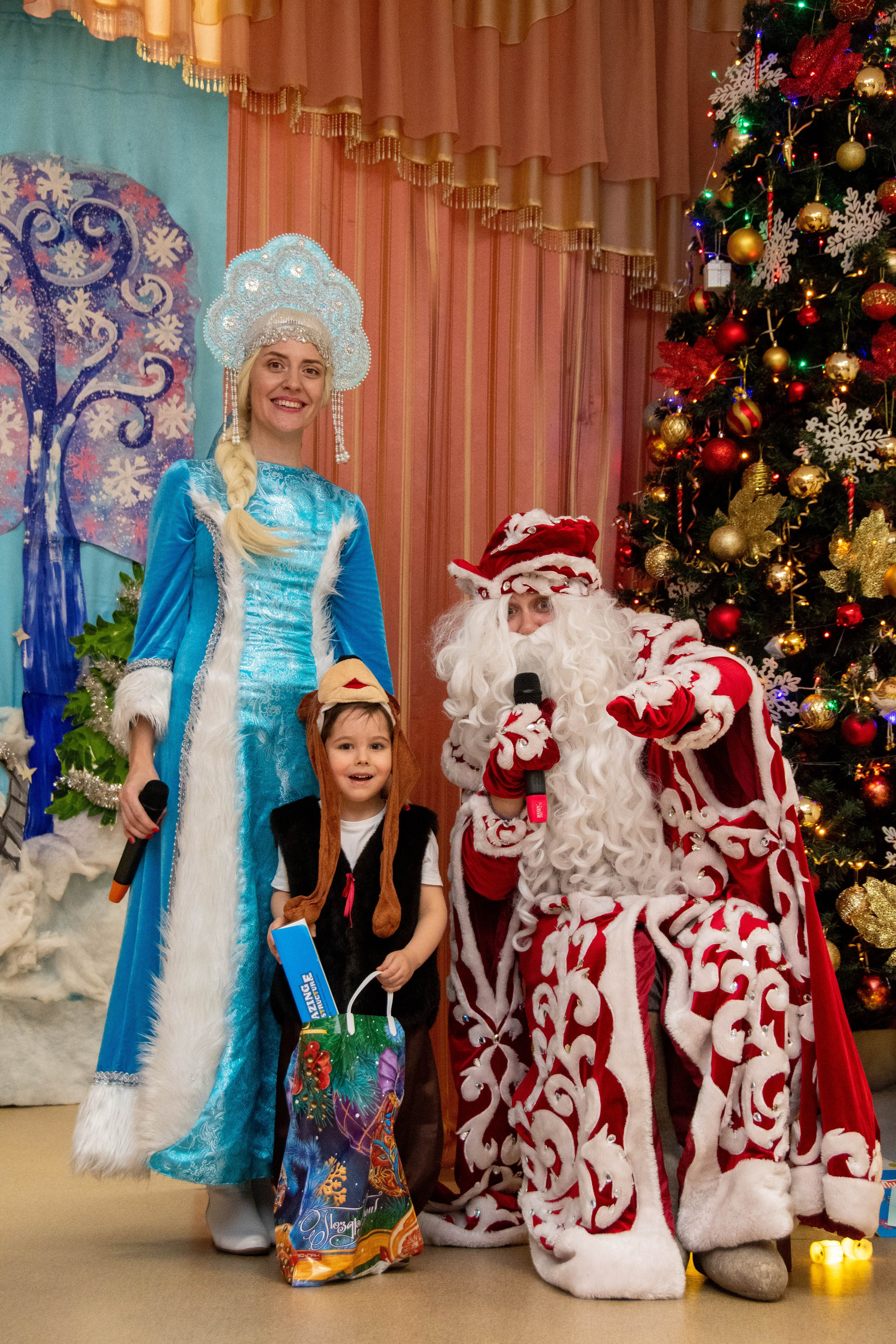 2023 Новый год. Акварель, Первомайка. Репортажный и детский фотограф в Новосибирске