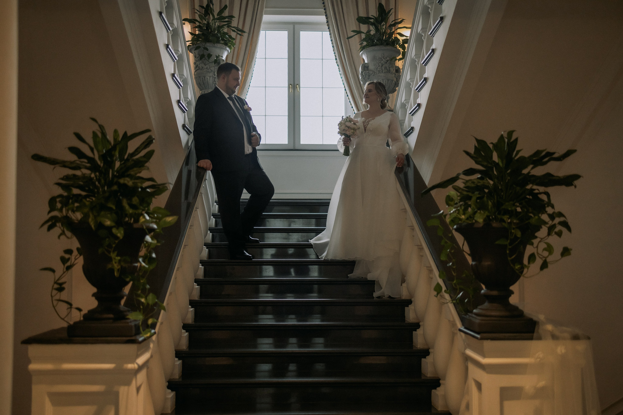 Анастасия и Сергей. Свадебная прогулка. Свадебная фотография. Арина Рубах