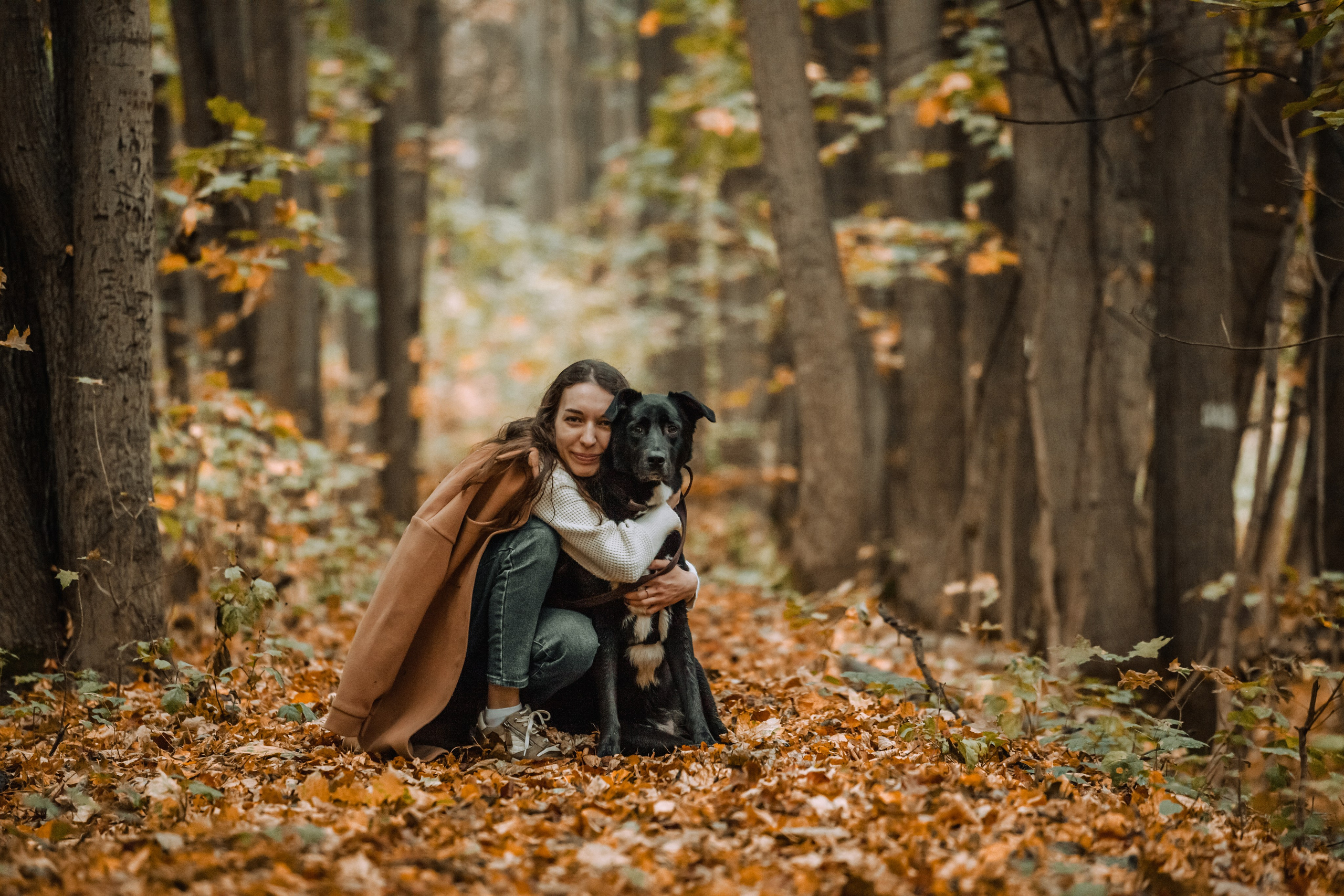 Юля и Фортуна. Фотограф-анималист Татьяна Степанова