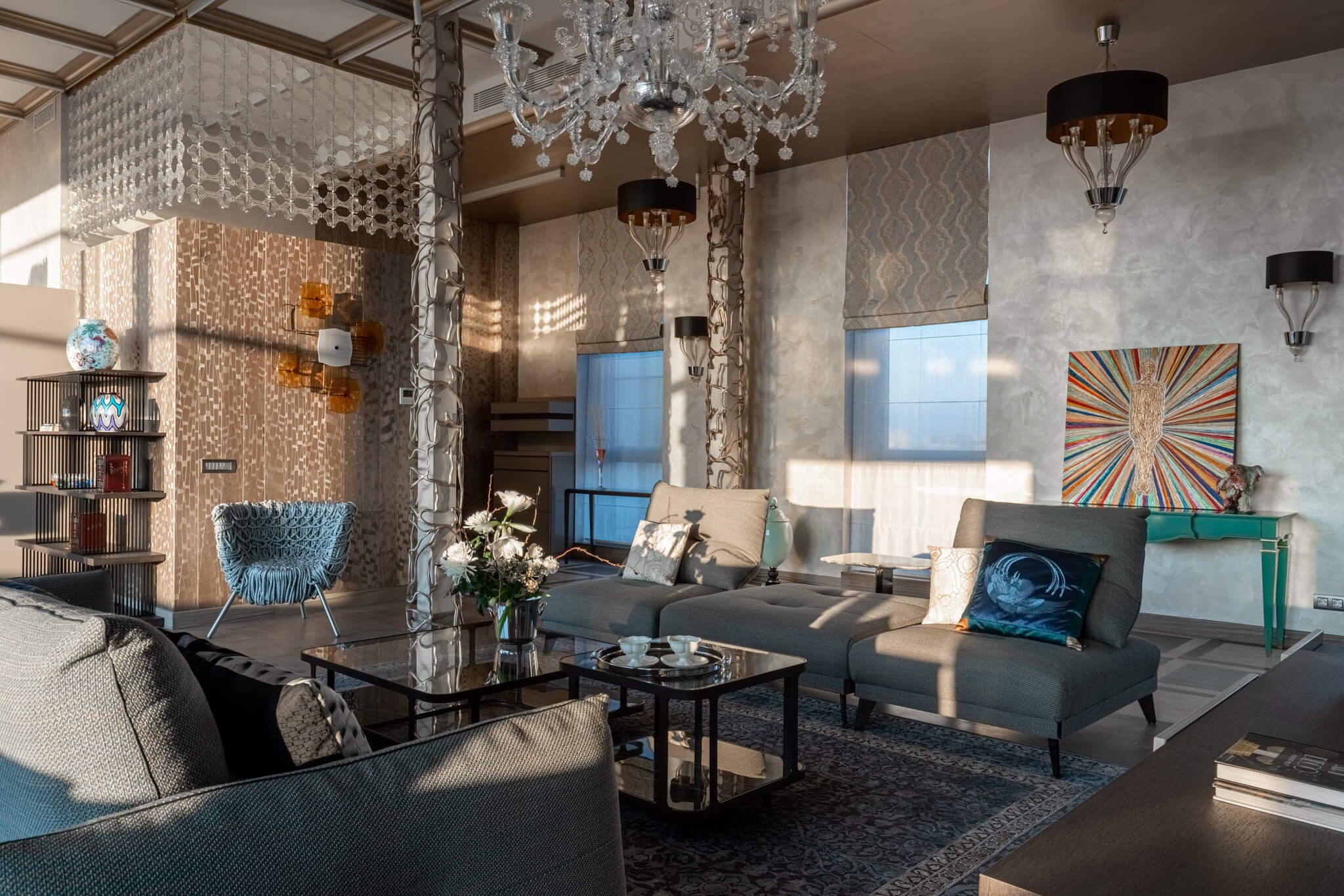 Квартира: дизайнер Наталья Бологова, съемка для Трио-интерьер. Фотограф Василий Буланов