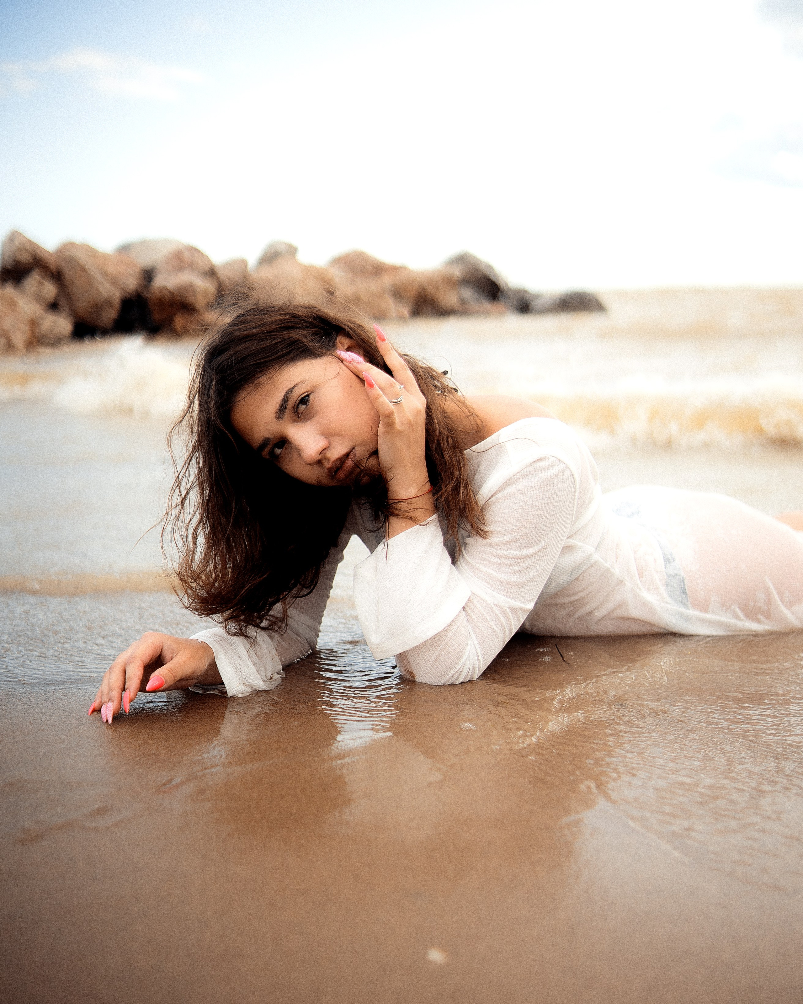 Фотосессия на Обском водохранилище для Ирины. Фотограф в Новосибирске Владислав Унтерберг