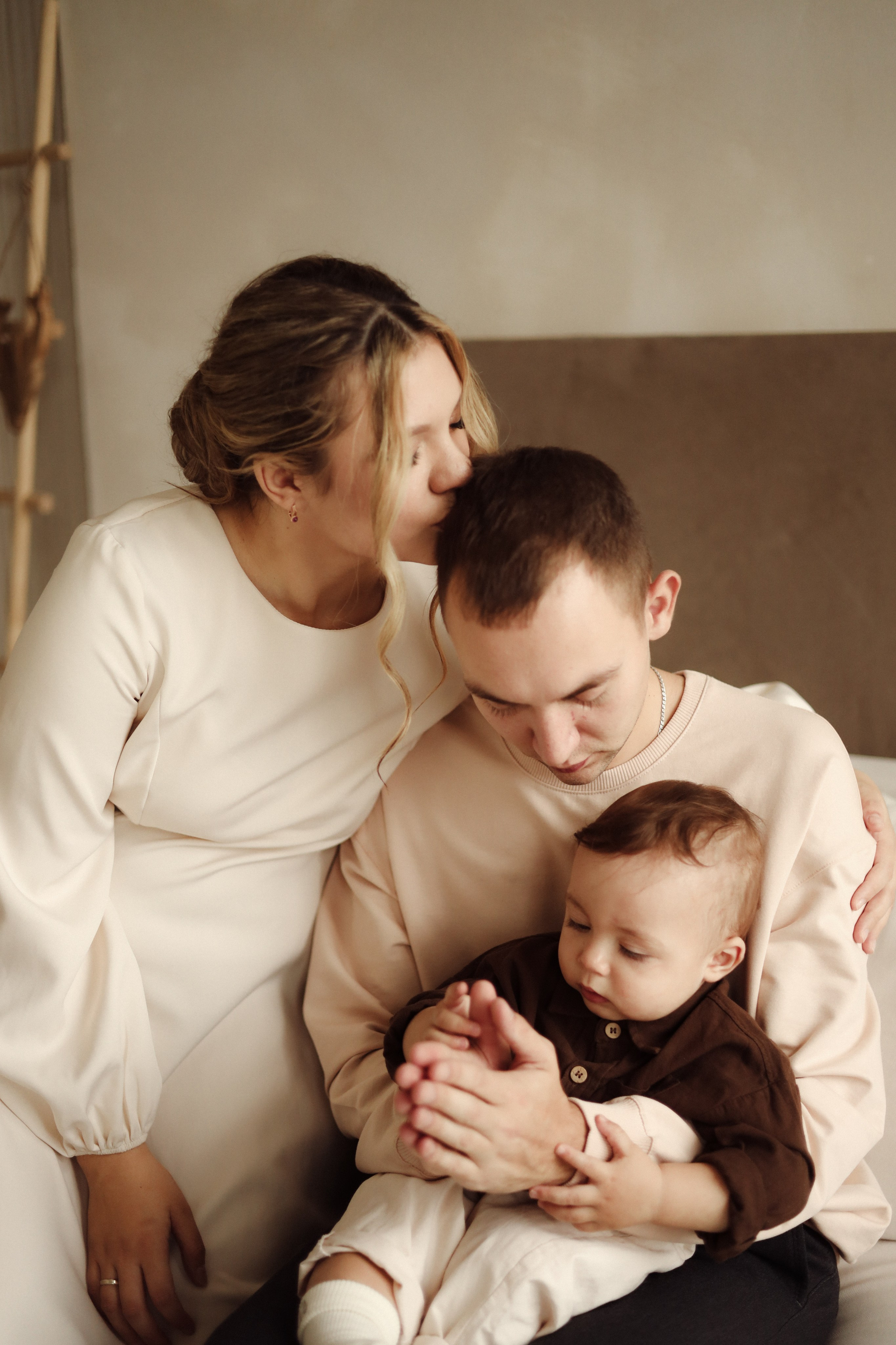 Вадим, Глебушка, Лиза. Фотограф Мария Лаенко