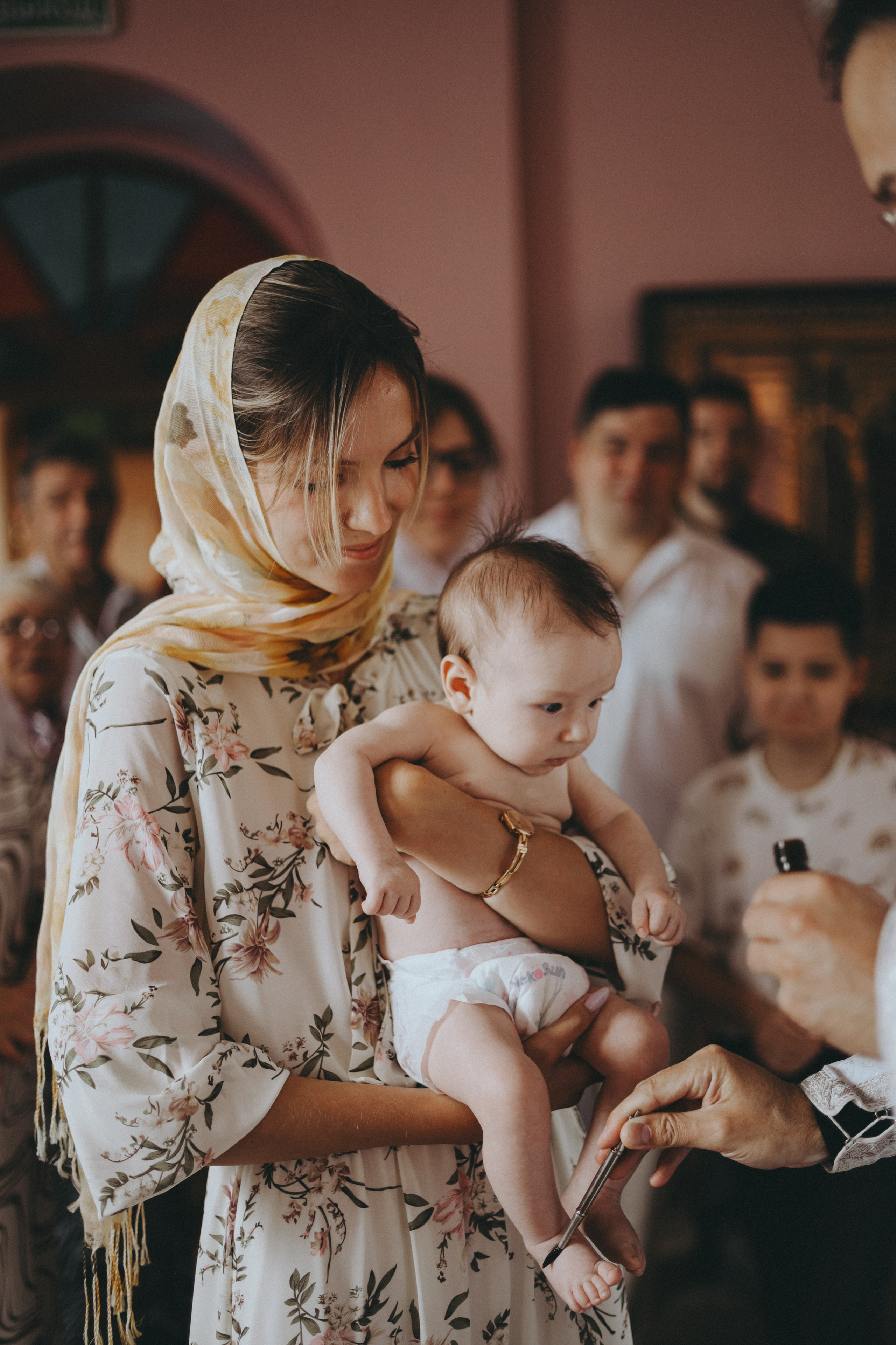 Крещение Мирона. Фотограф Мария Лаенко