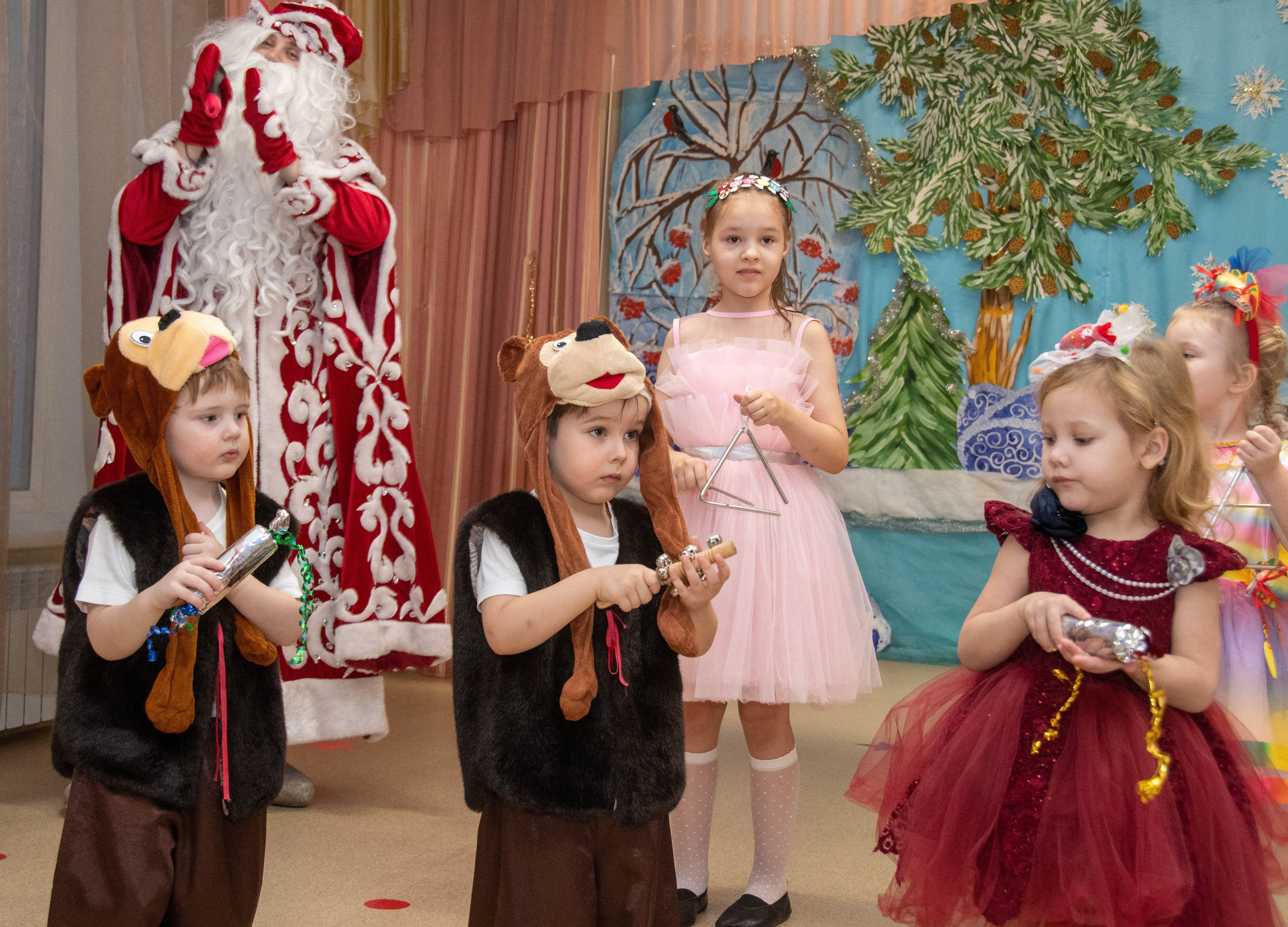 2023 Новый год. Акварель, Первомайка. Репортажный и детский фотограф в Новосибирске