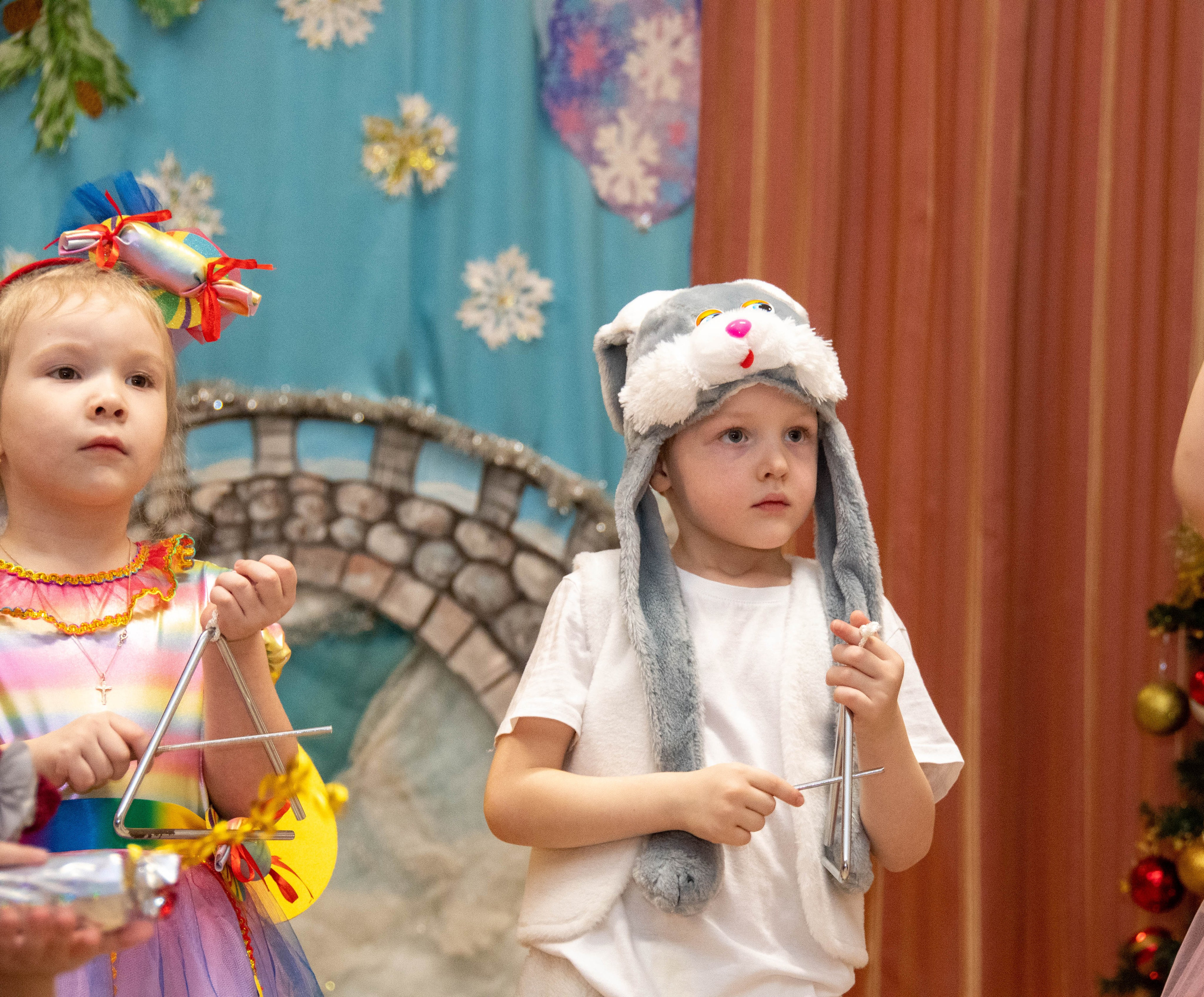 2023 Новый год. Акварель, Первомайка. Репортажный и детский фотограф в Новосибирске