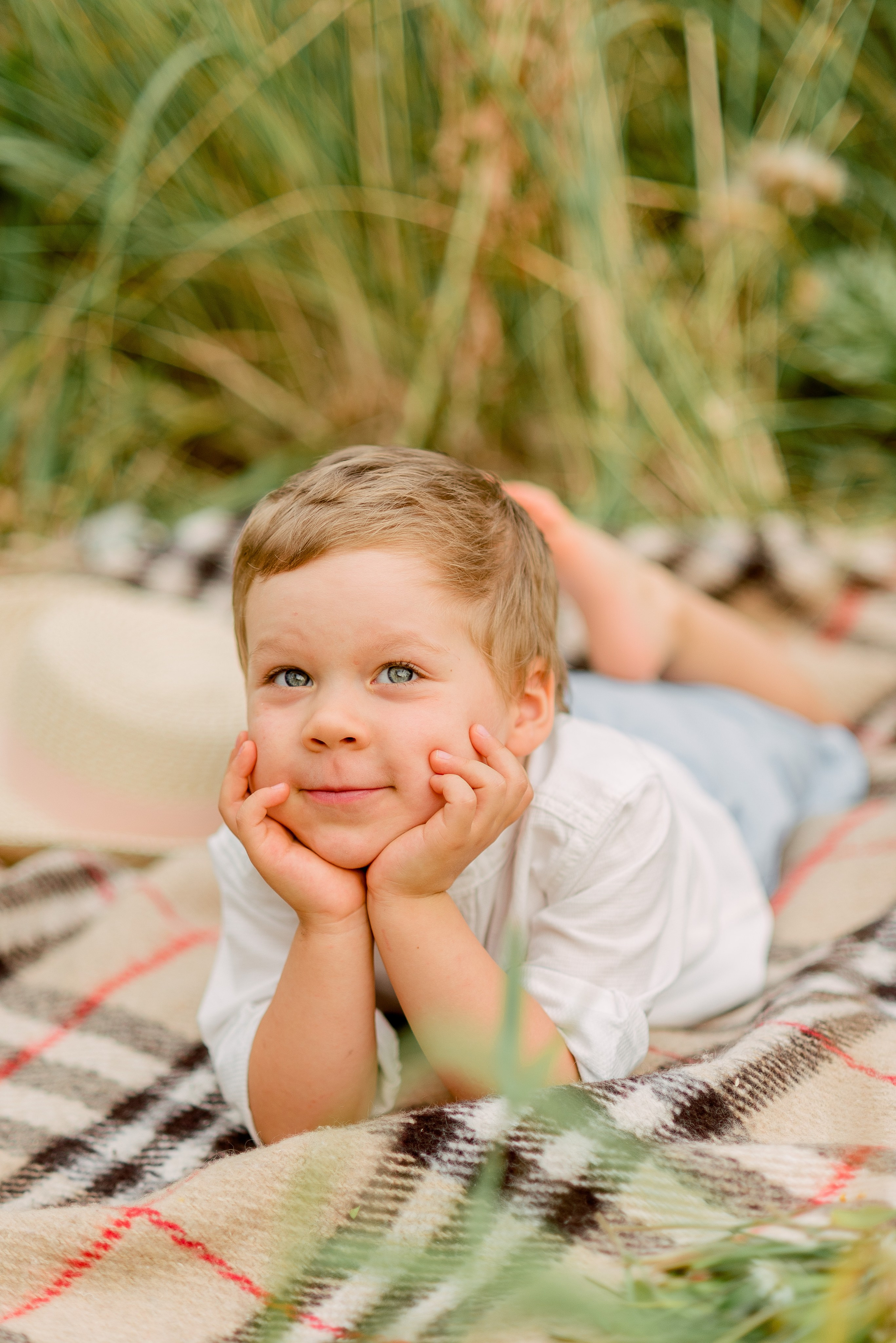 В поле. Фотограф Юлия Попова