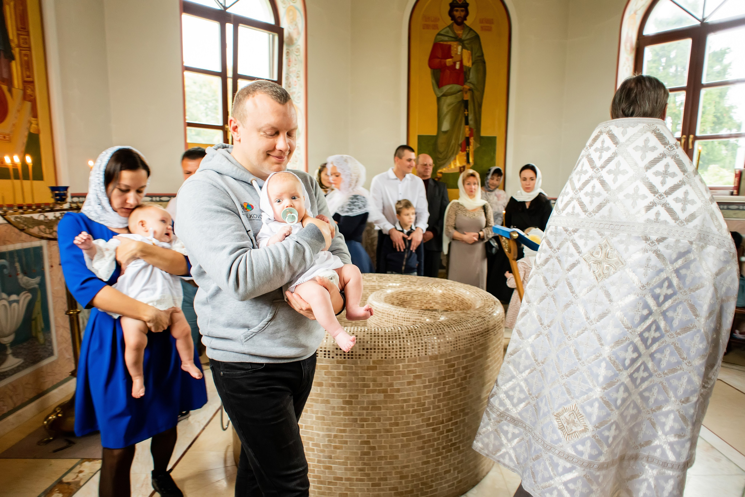 Крещение Владислава. Фотограф Юлия Попова