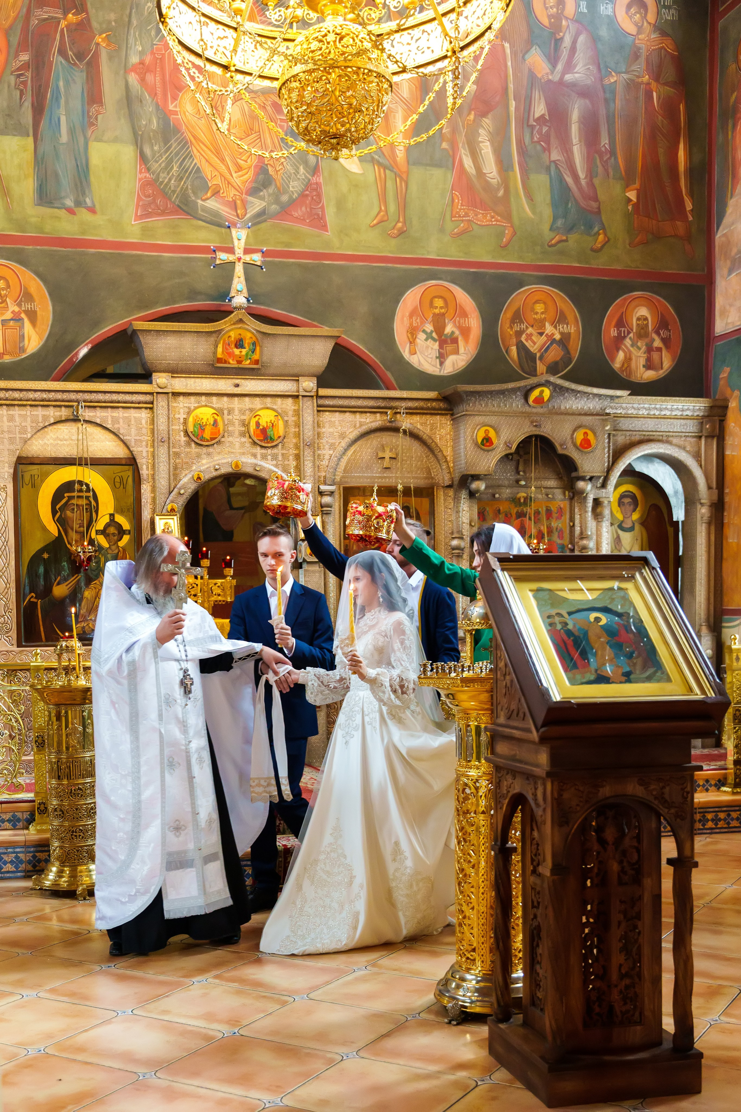 Венчание. Фотограф Юлия Попова